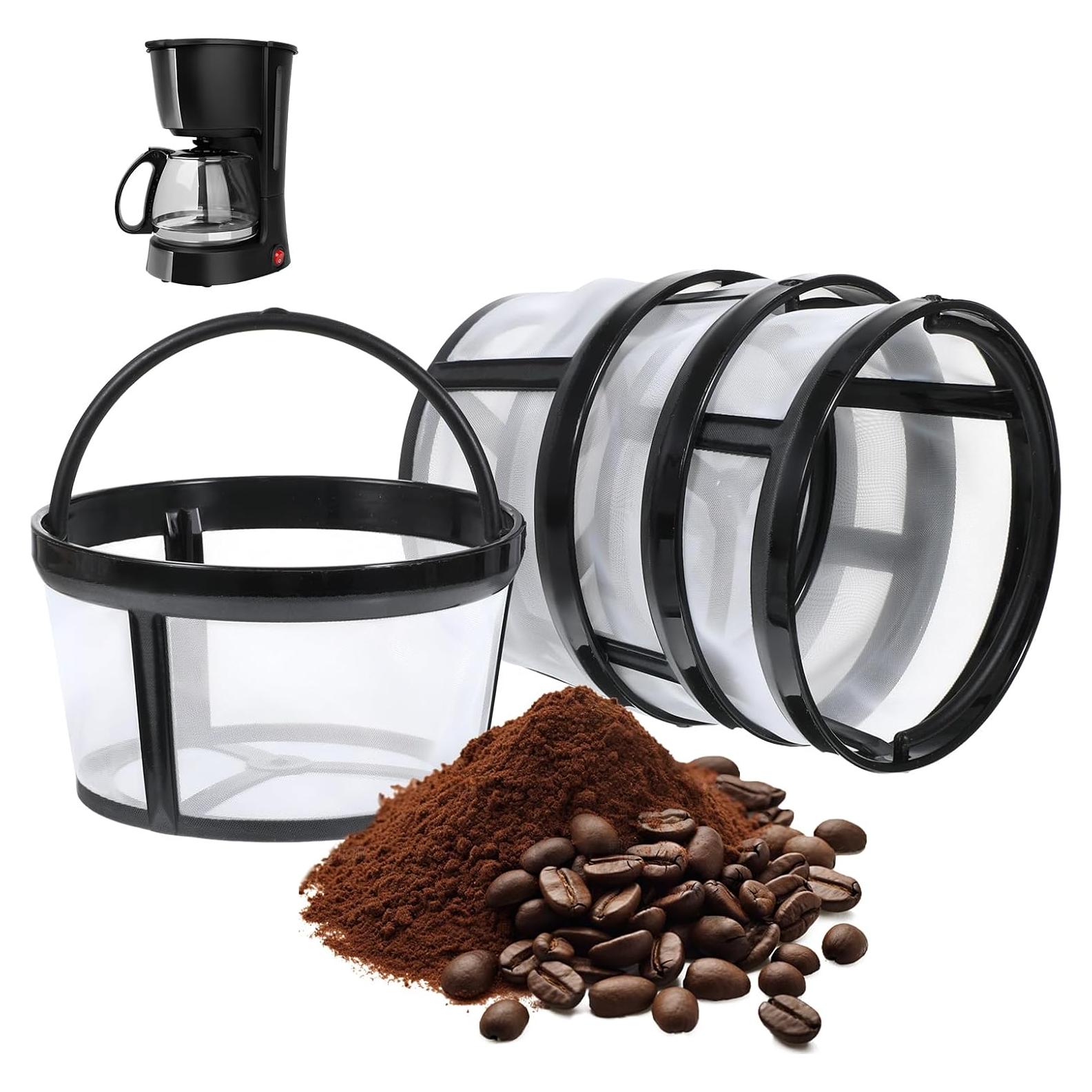 Filtro de Café Reutilizable Nogeqi 4 Pcs Canasta 4-5 Tazas