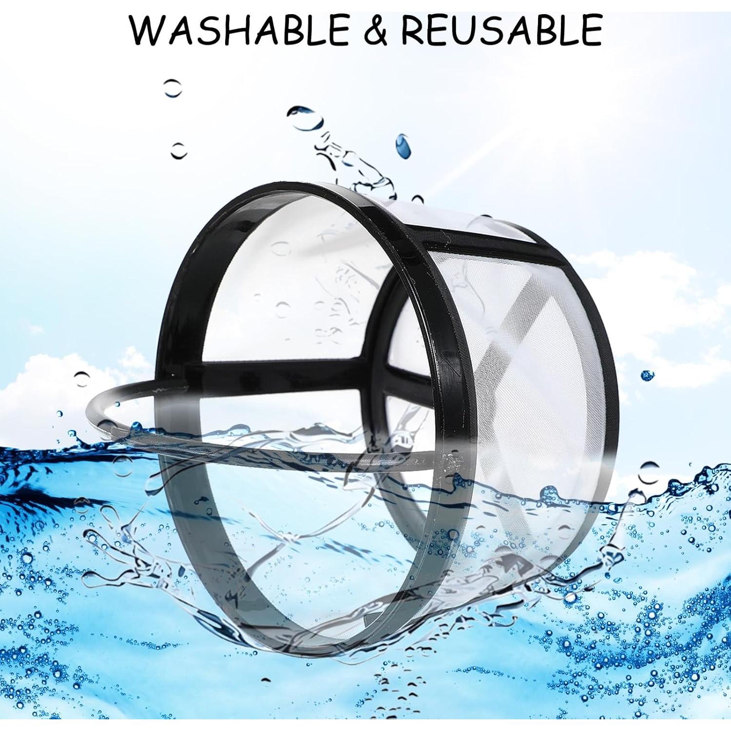 Filtro de Café Reutilizable Nogeqi 4 Pcs Canasta 4-5 Tazas