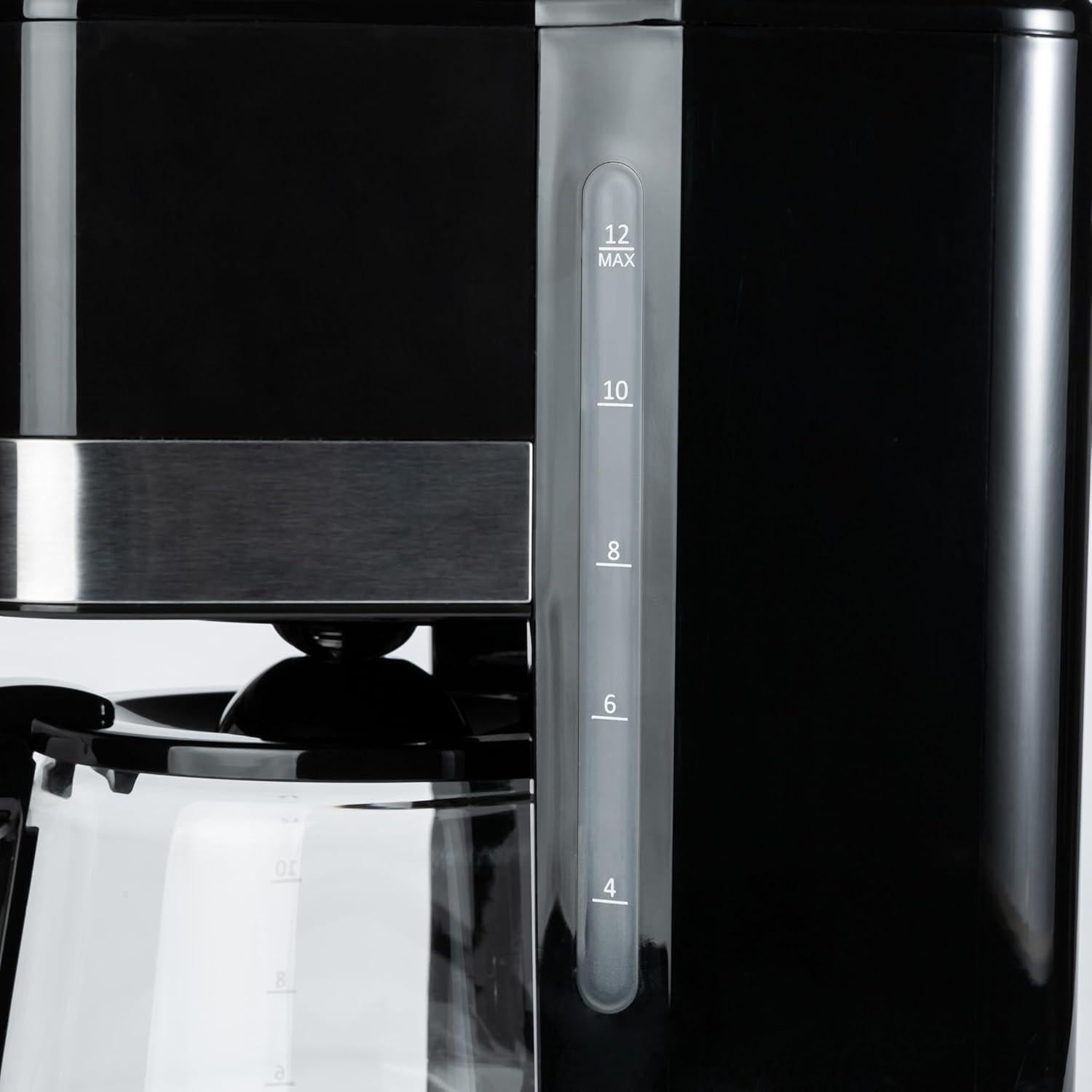 Cafetera de Goteo Amazon Basics 12 Tazas Apagado Automático