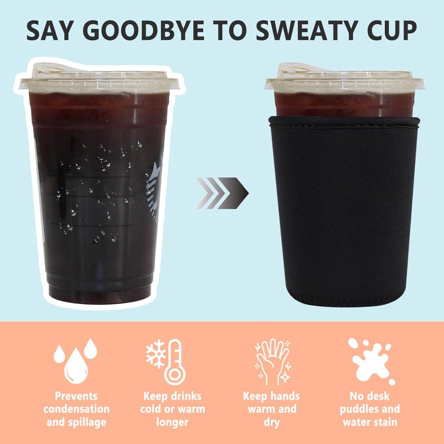 Paquete de 3 Fundas Aislantes Reutilizables Xumbtvs Neopreno