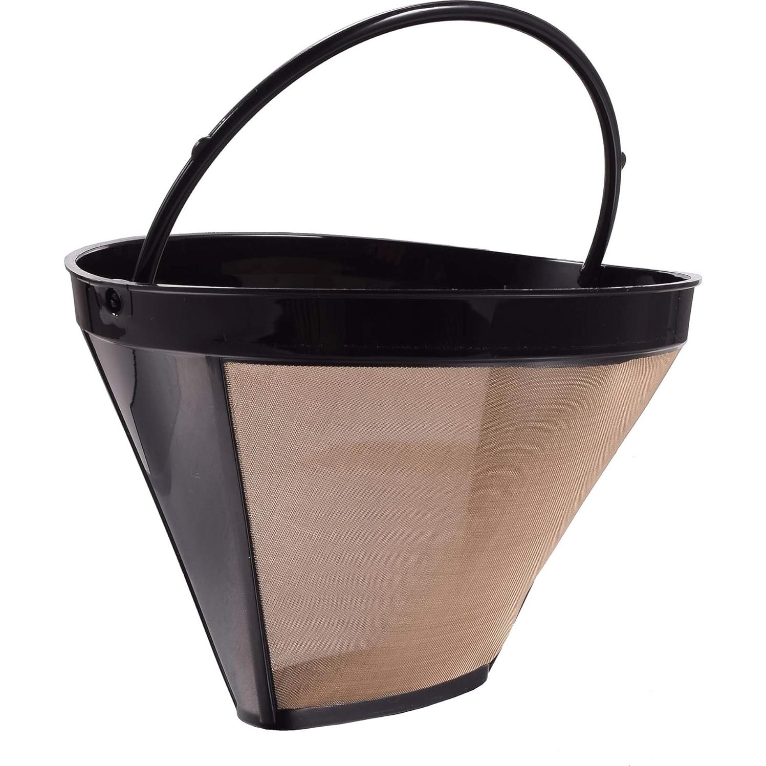 Filtro de café reutilizable Yuhuan No.4 para 8-12 tazas