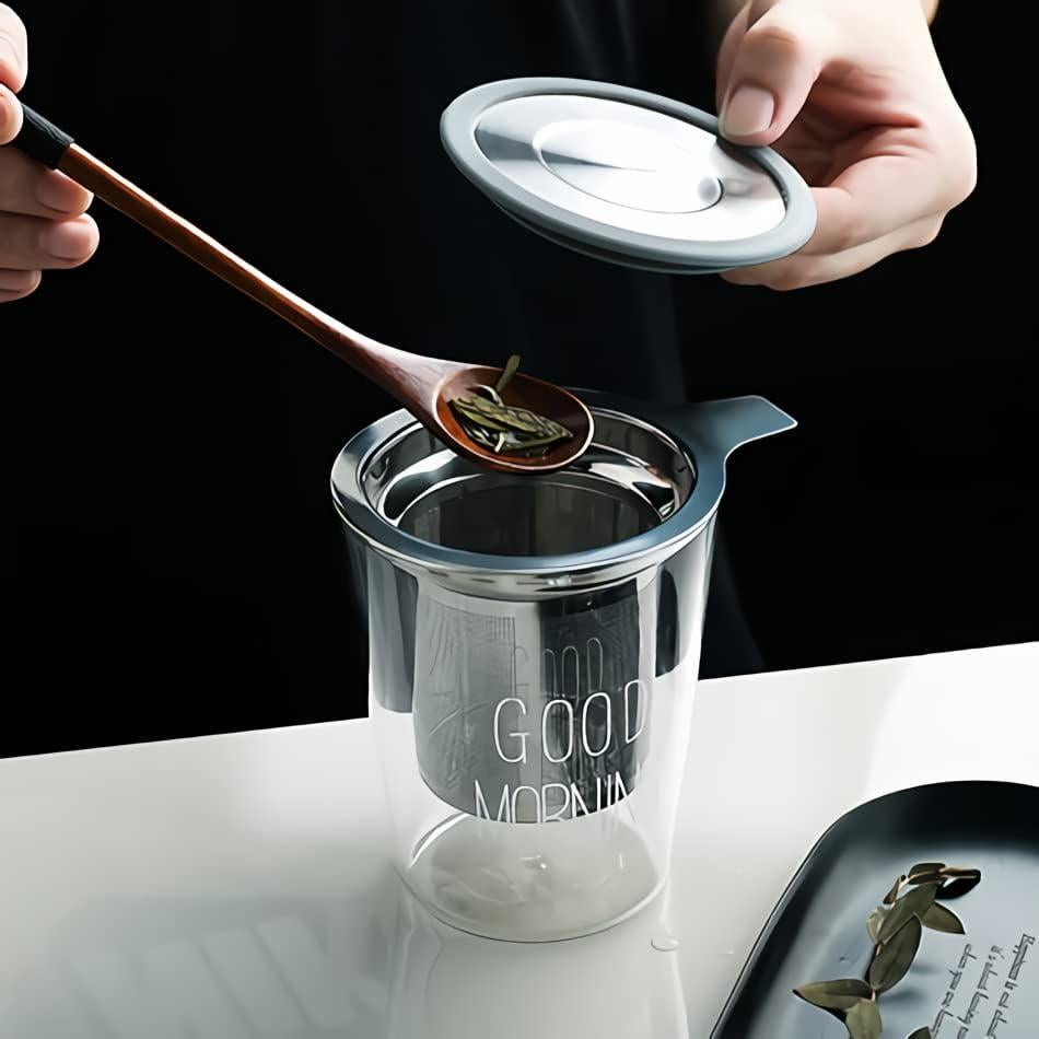 Infusor de Té BLIGKO Acero Inoxidable 304 con Tapa Silicona