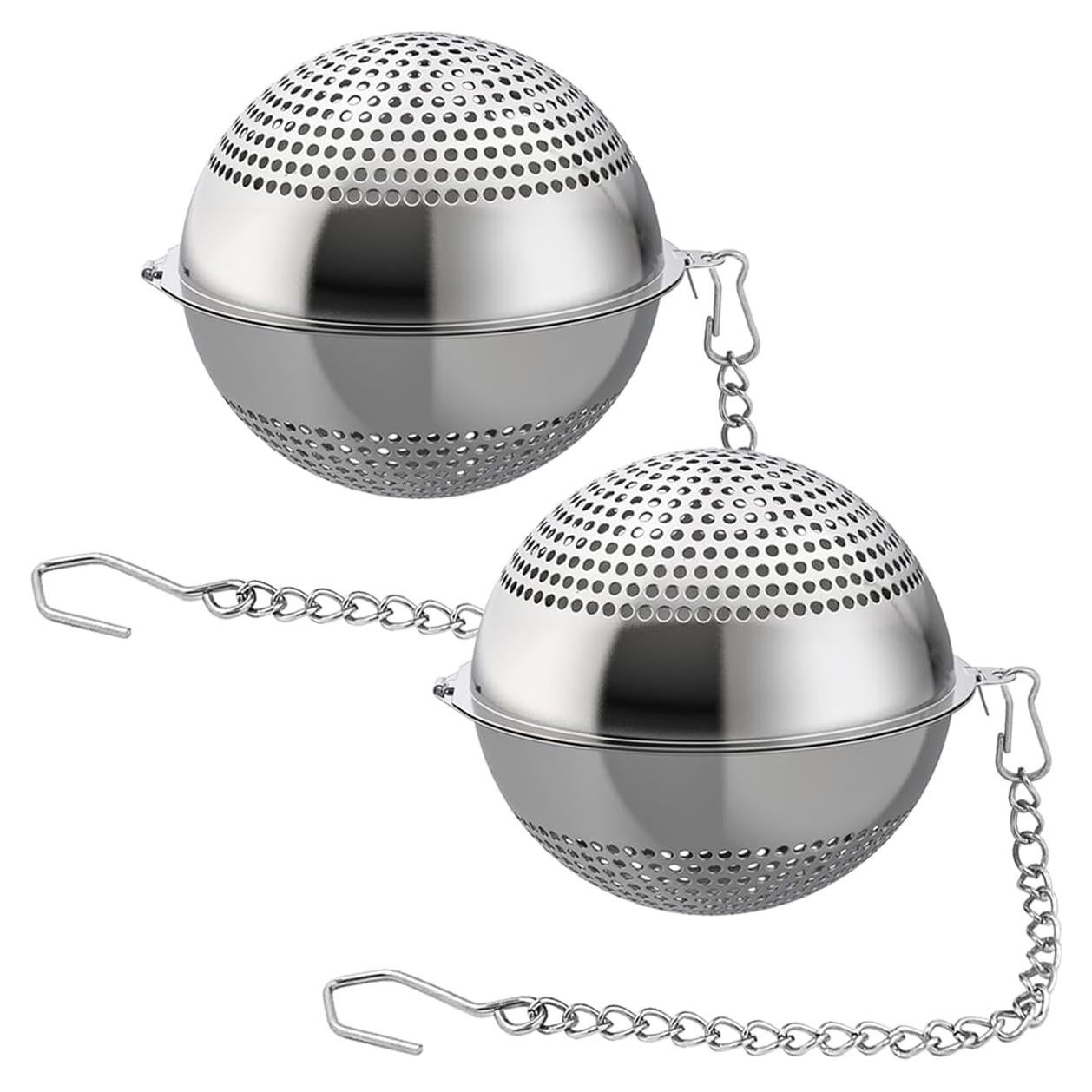 Paquete de 2 Infusores de Té de Acero Inoxidable Lyxa SR