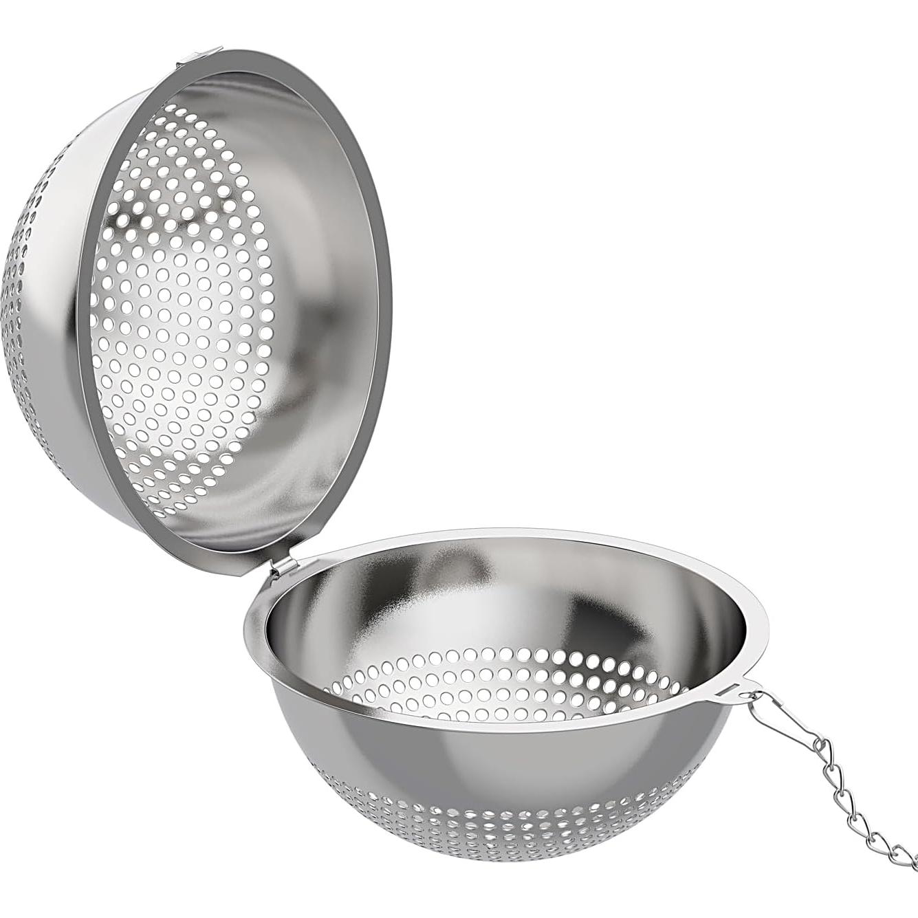 Paquete de 2 Infusores de Té de Acero Inoxidable Lyxa SR