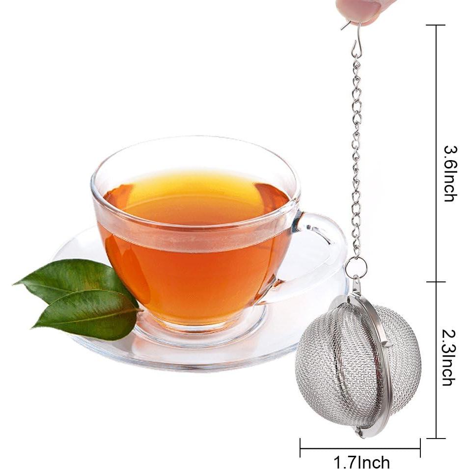 Infusor de Té de Acero Inoxidable Siasky - 2 Piezas 5.3 cm