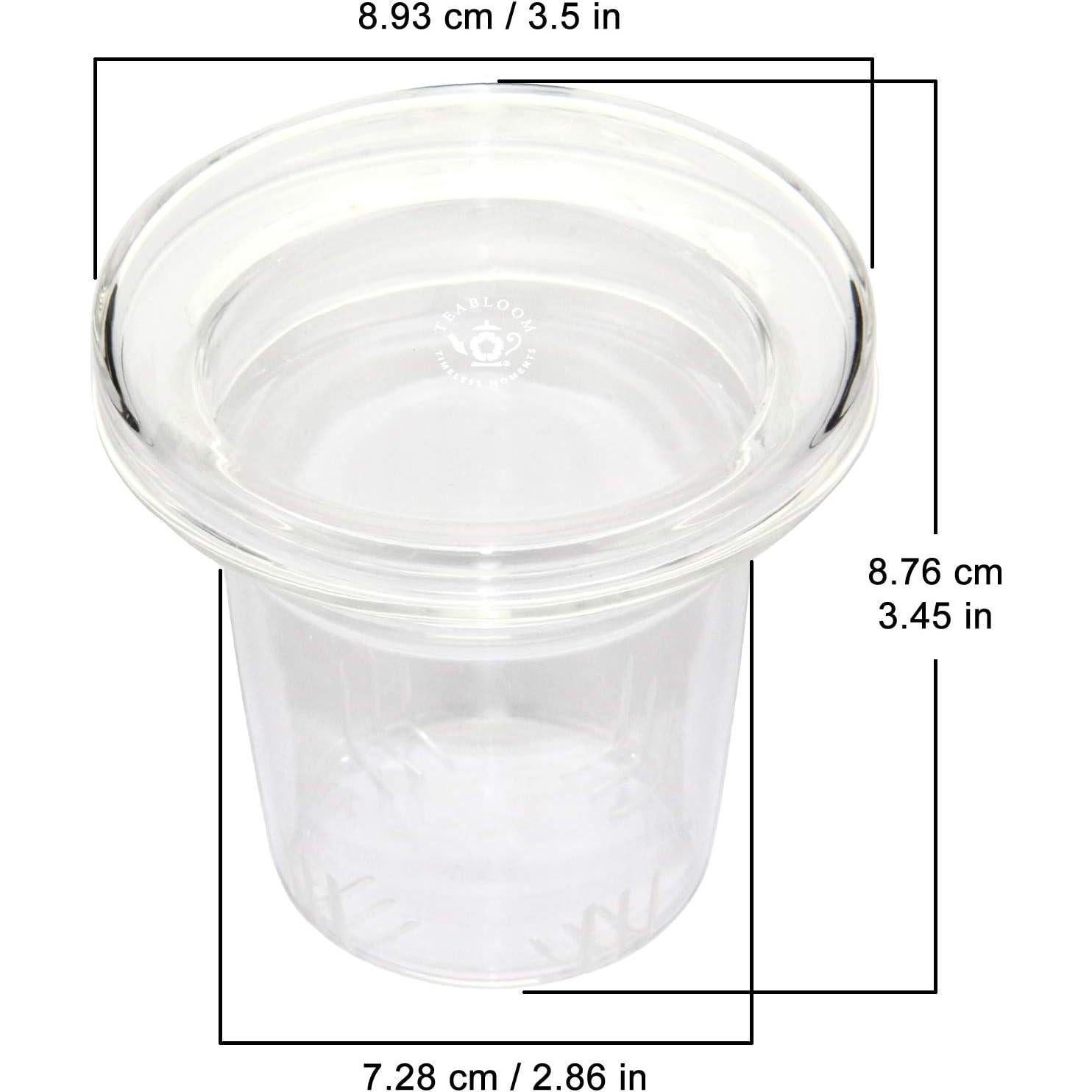 Infusor de Té de Vidrio Teabloom Universal 136g - Saludable y Eficaz