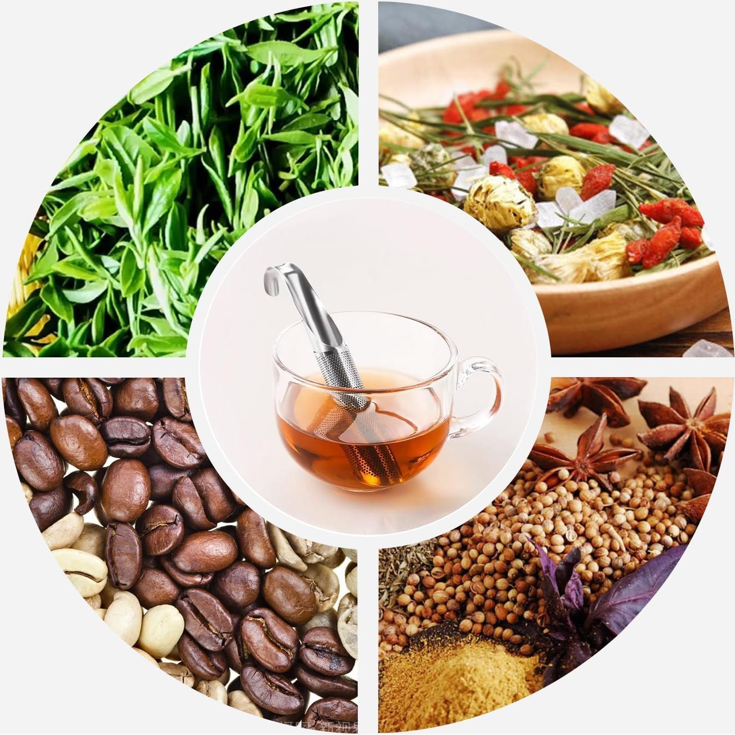 Paquete de 2 Infusores de Té YZRIZX de Acero Inoxidable