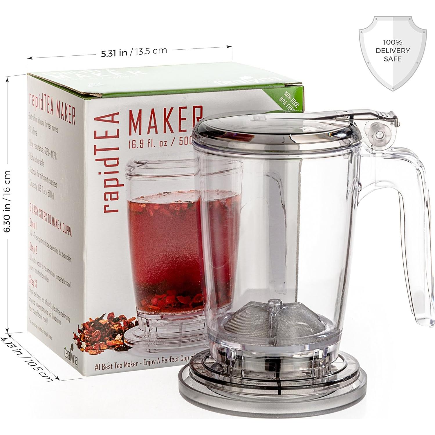 Tealyra rapidTEA MAKER 500ml Infusor de Té a Granel