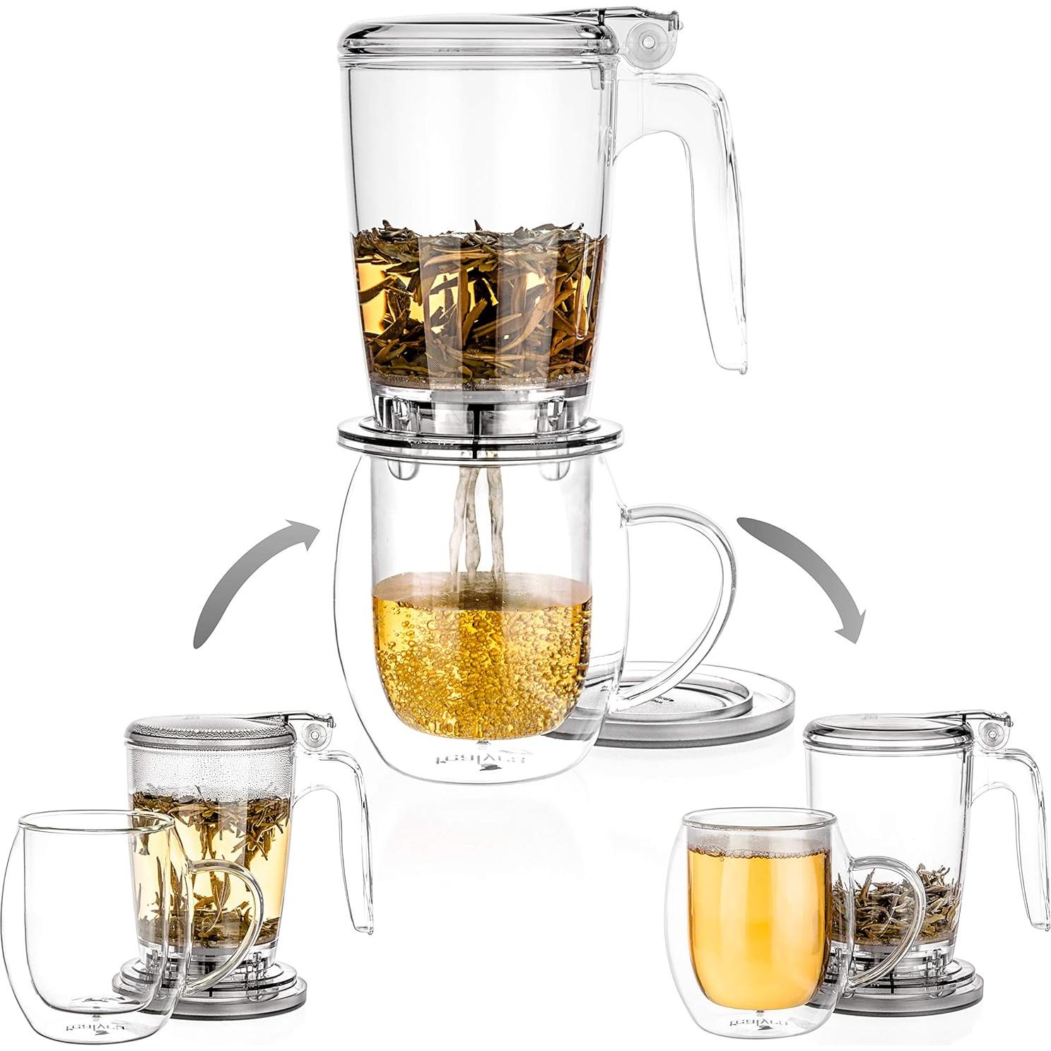 Tealyra rapidTEA MAKER 500ml Infusor de Té a Granel