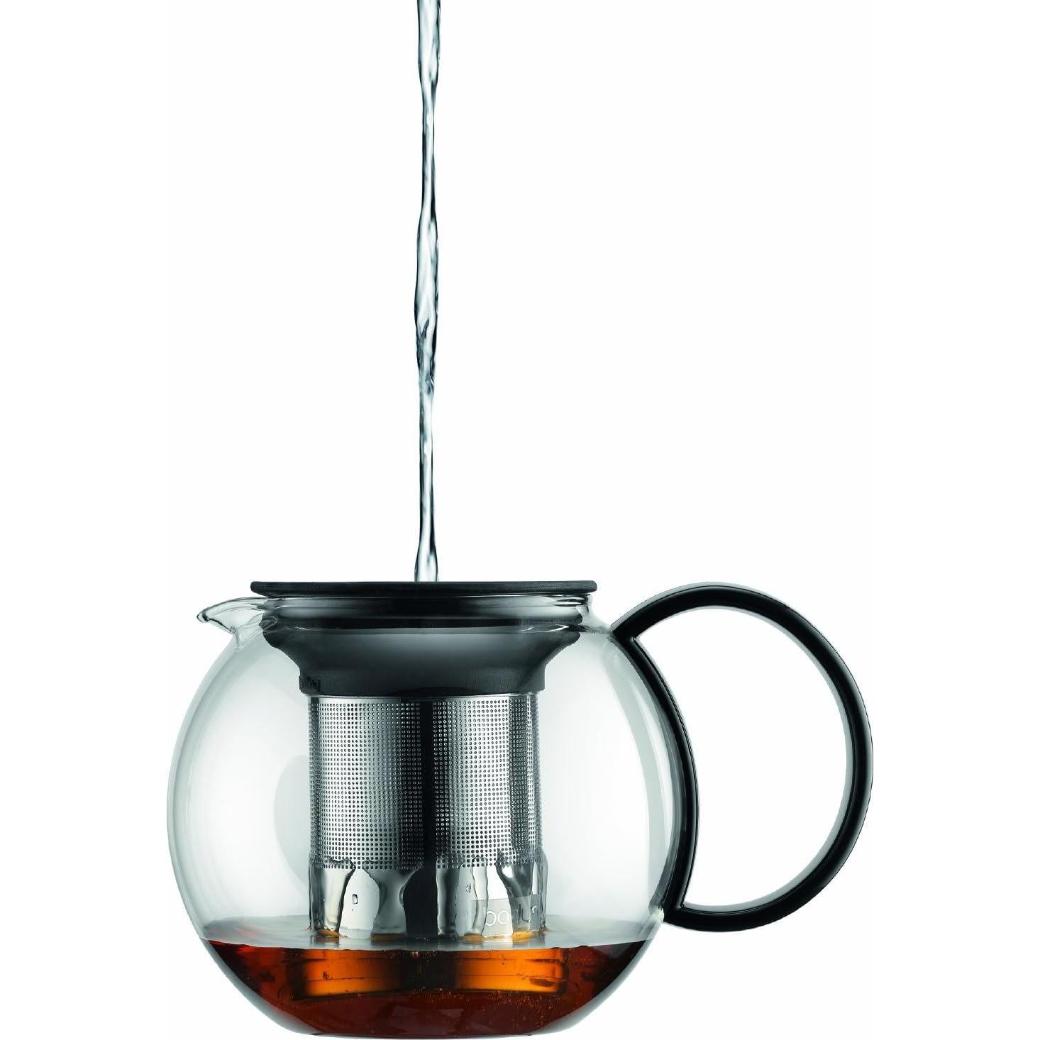 Prensa de Té Bodum 1005ml Cristal con Filtro Acero Inoxidable