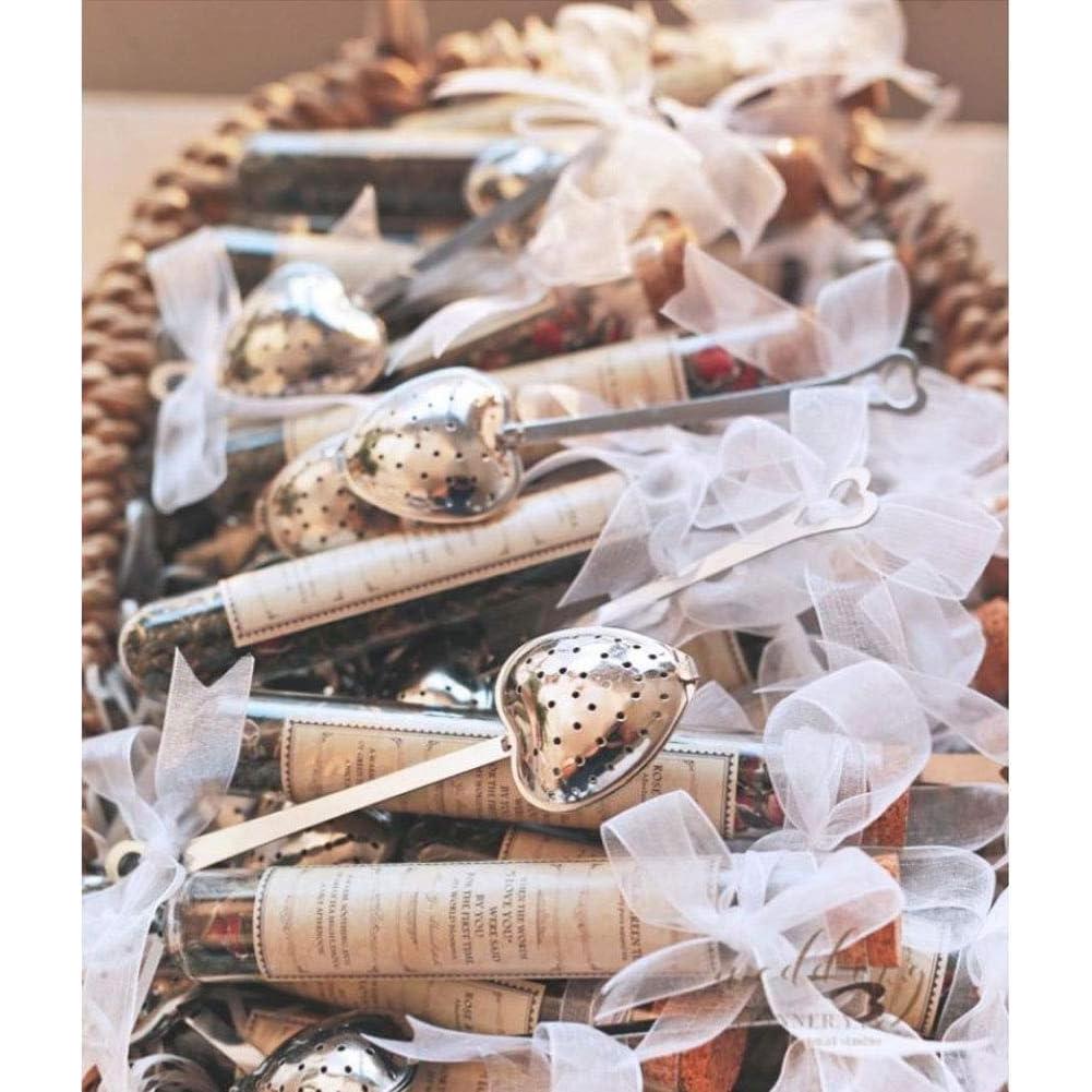 20PCS Infusores de Té HSKOTEA de Acero Inoxidable
