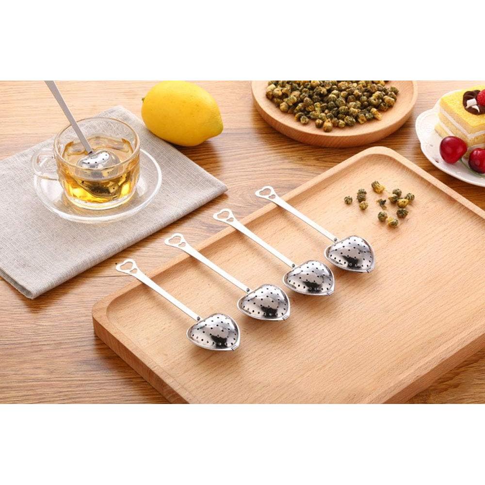 20PCS Infusores de Té HSKOTEA de Acero Inoxidable