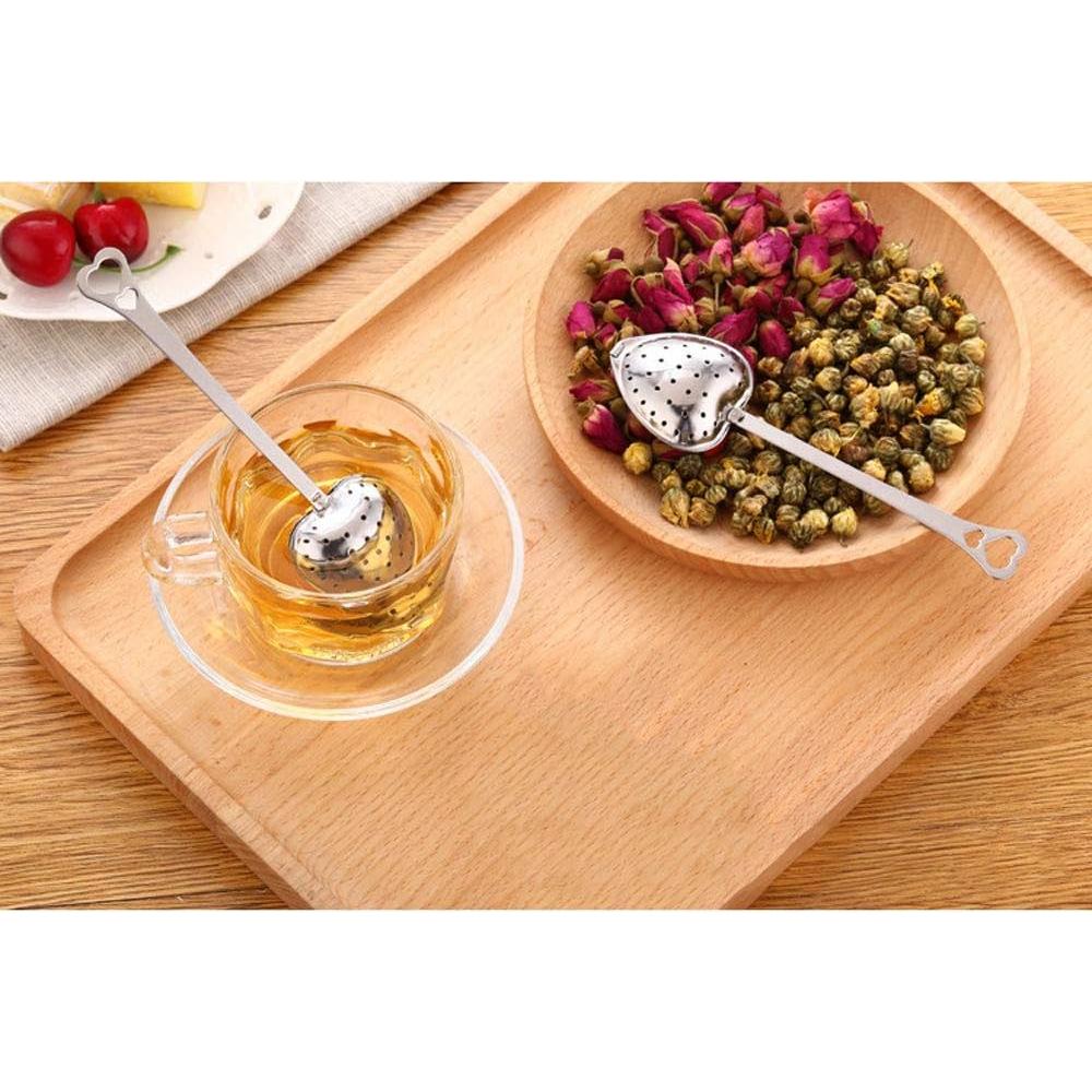 20PCS Infusores de Té HSKOTEA de Acero Inoxidable