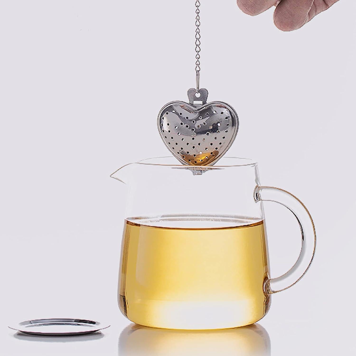 15 Infusores de Té Acero Inoxidable ROYHOO 3.81 cm Redondos