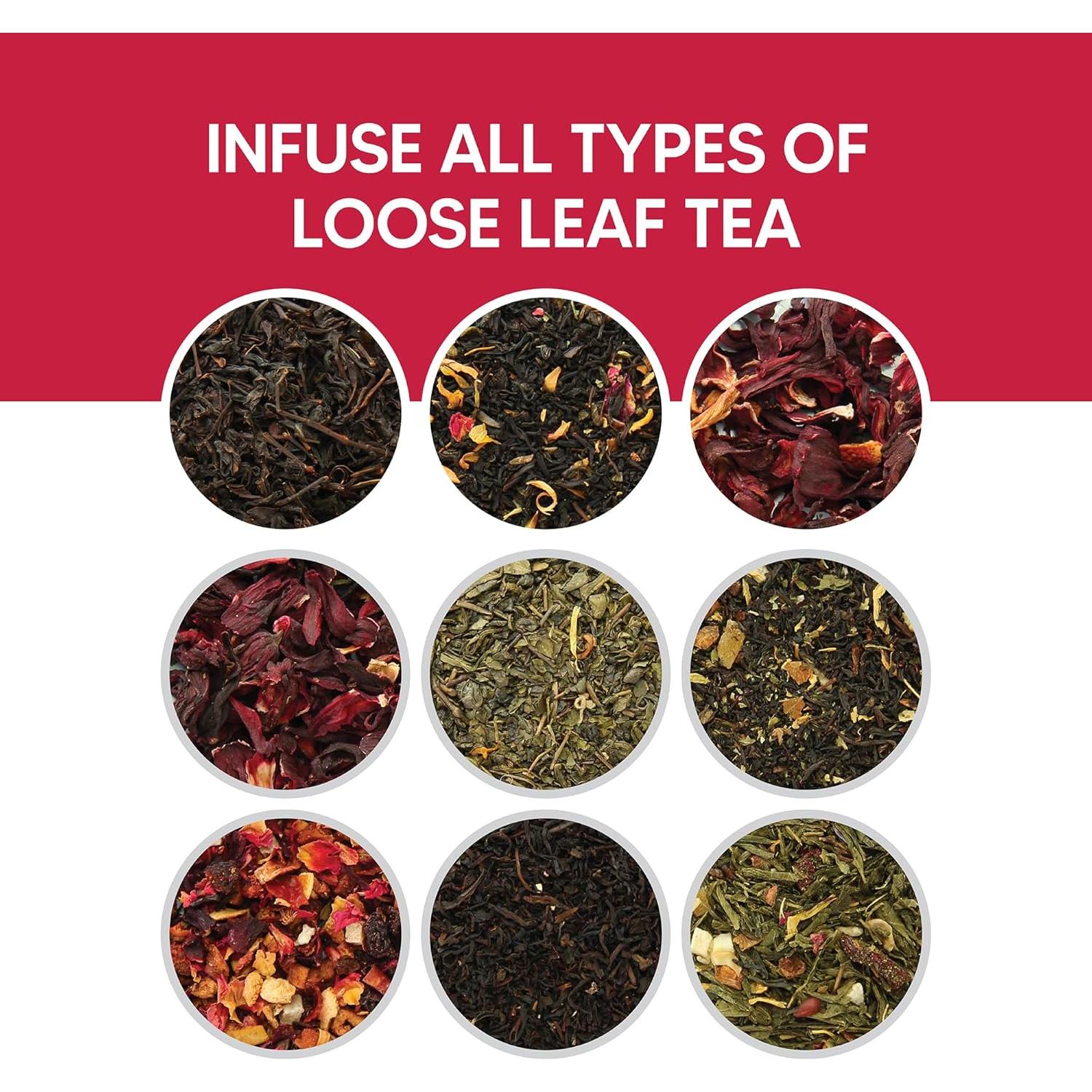 Infusor de Té Corazón HIC de Acero Inoxidable 18/8 4.45 cm