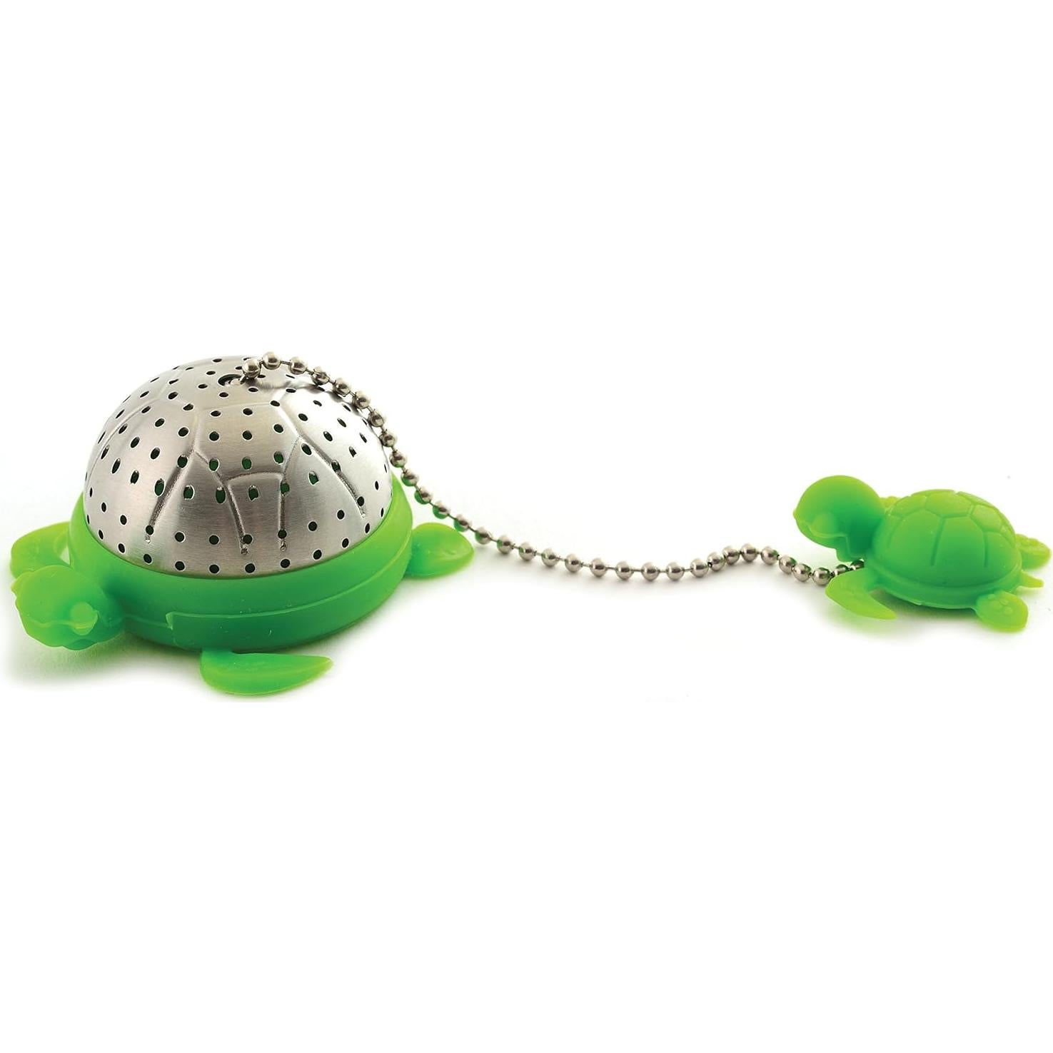 Infusor de Té Tortuga Norpro S/S Verde 5.08cm