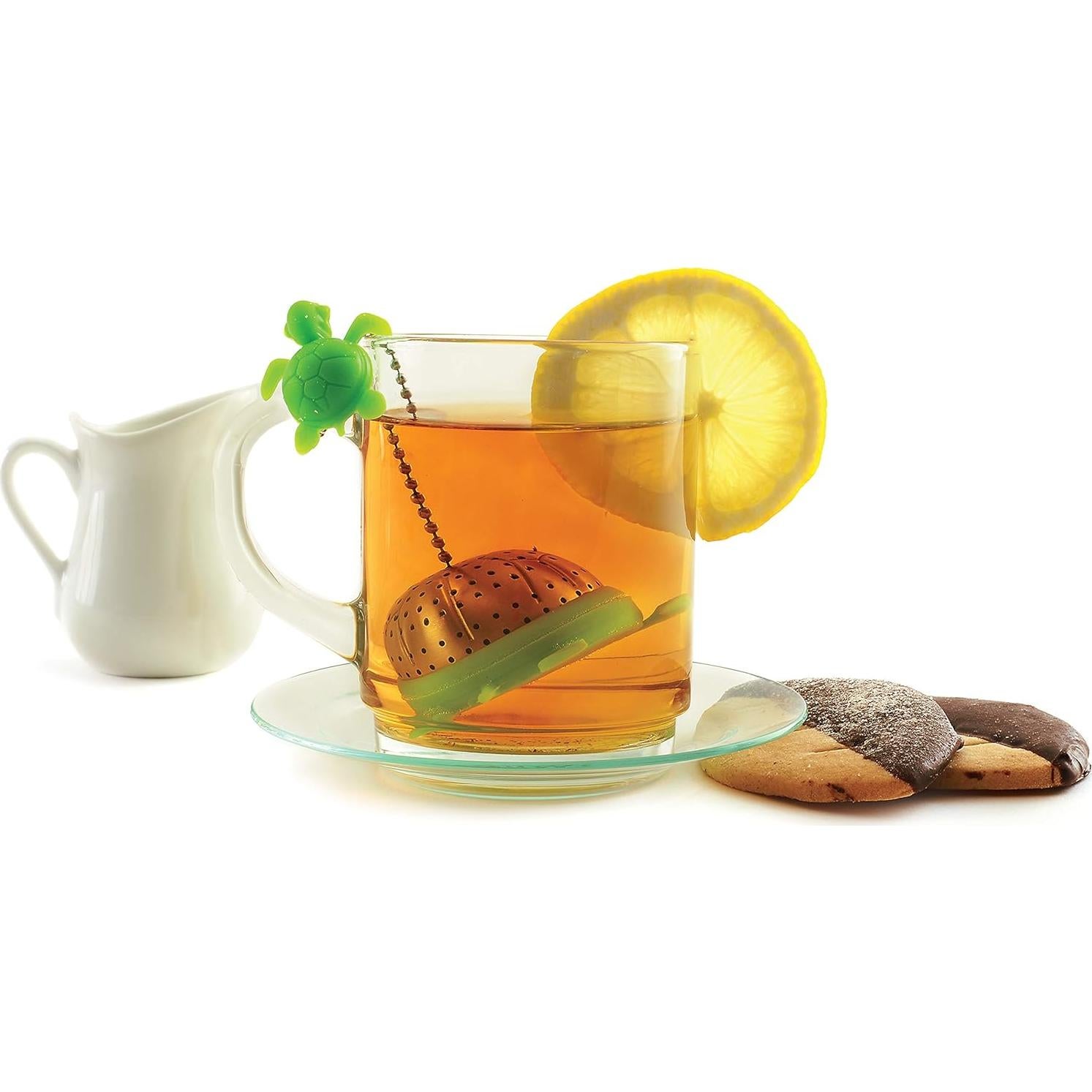Infusor de Té Tortuga Norpro S/S Verde 5.08cm