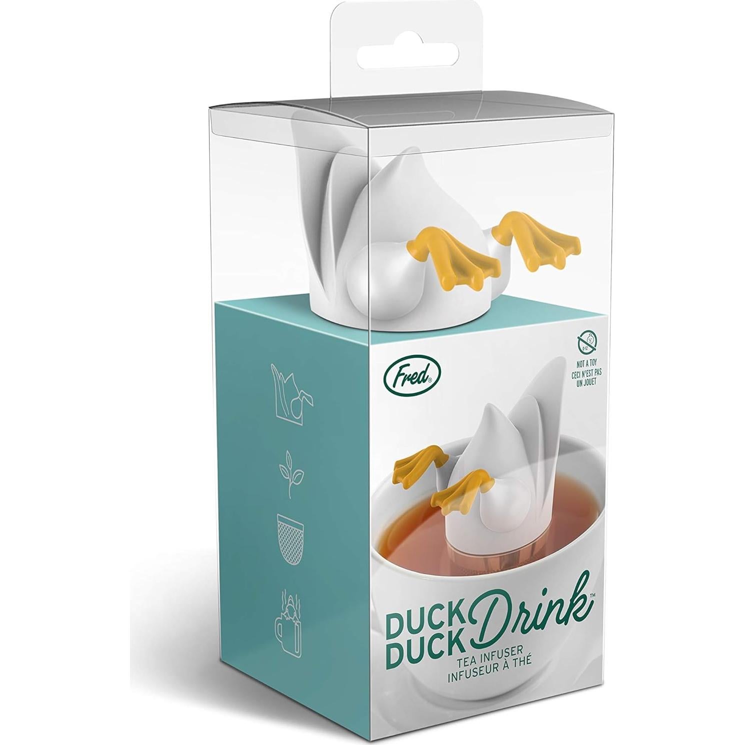 Infusor de Té Pato PATO BEBER Fred - Plástico BPA Free