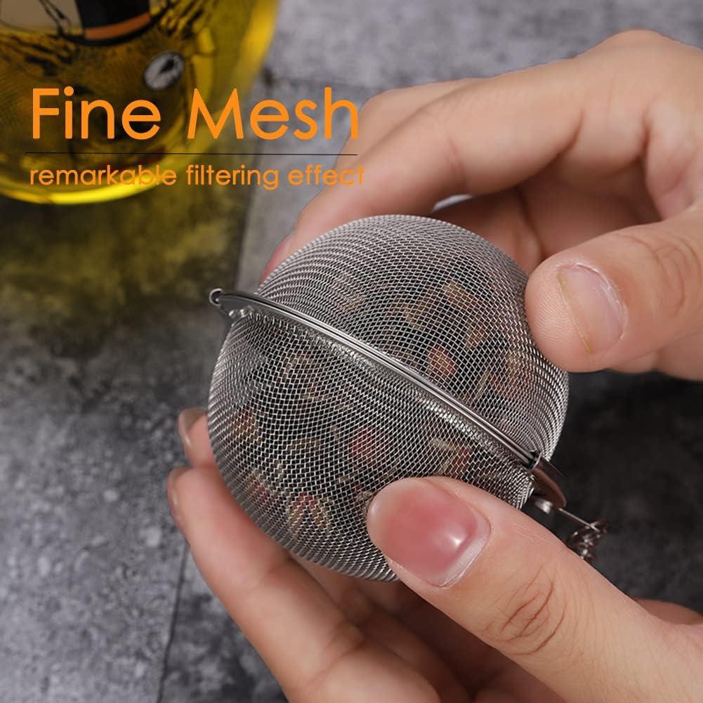 Infusores de Té MIOINEY 3 Piezas Acero Inoxidable Animal