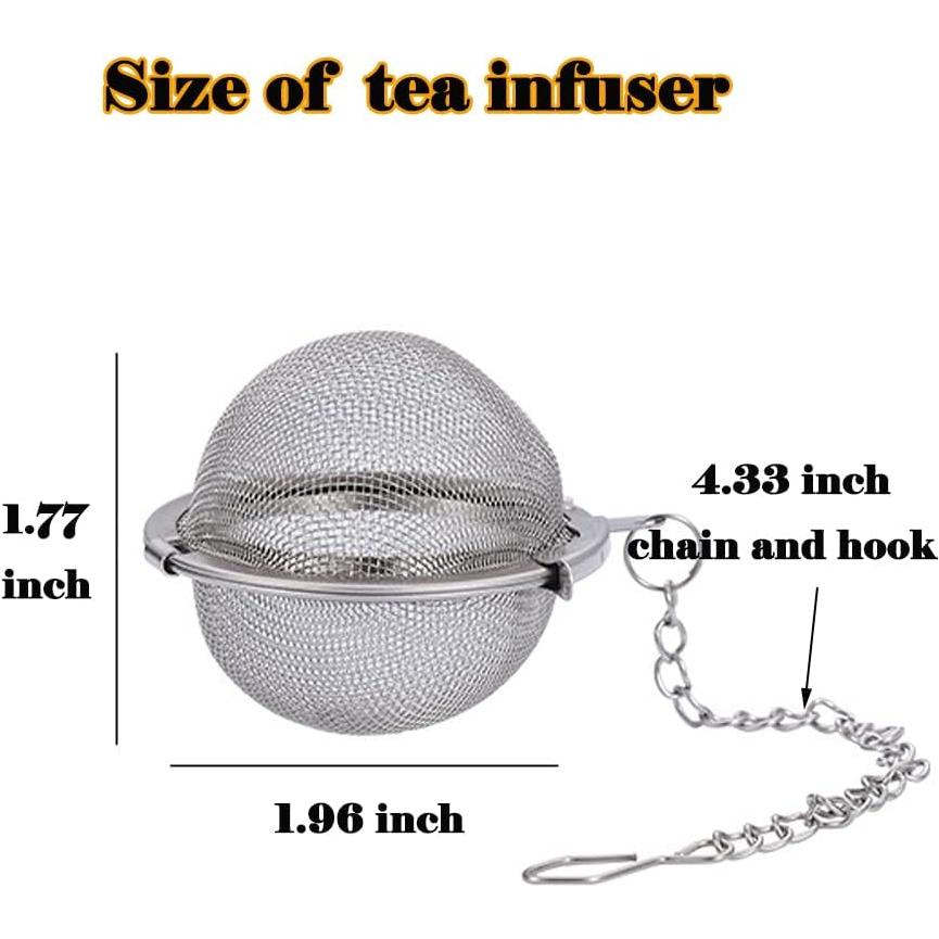 Infusores de Té MIOINEY 3 Piezas Acero Inoxidable Animal