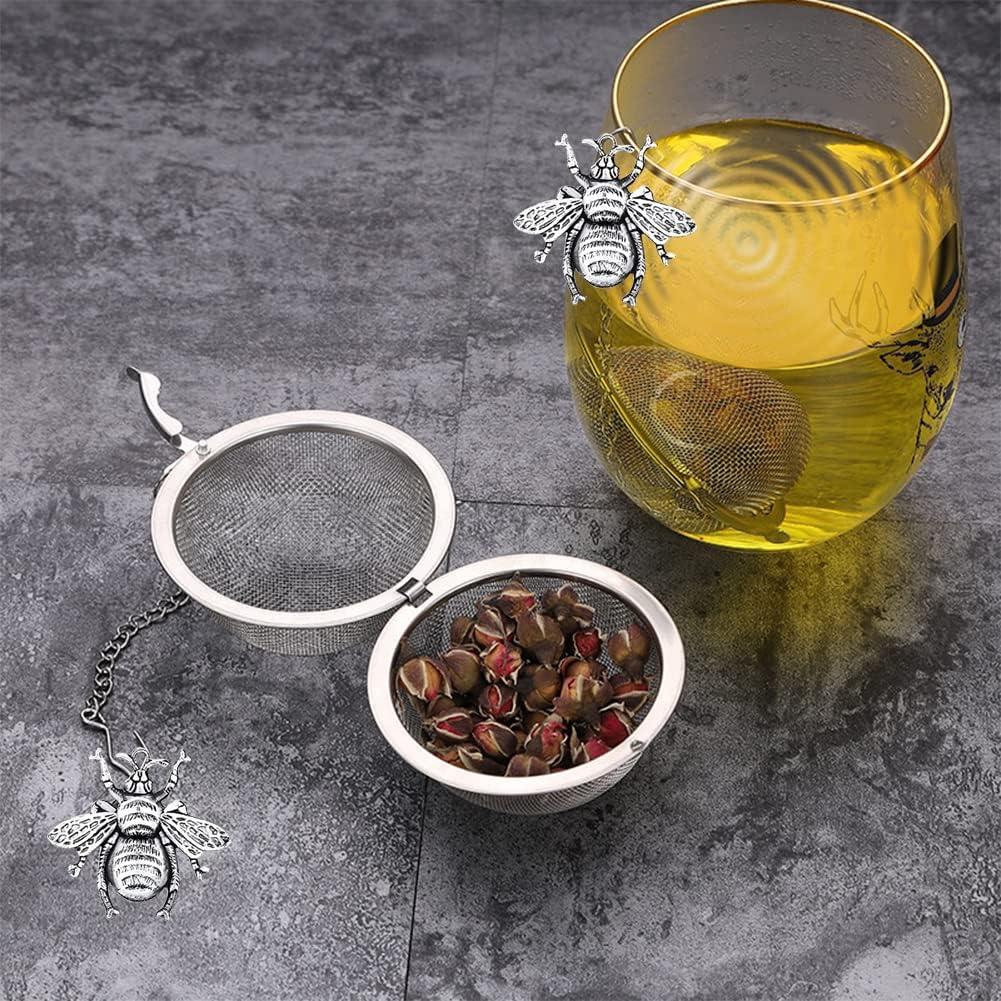 Infusores de Té MIOINEY 3 Piezas Acero Inoxidable Animal