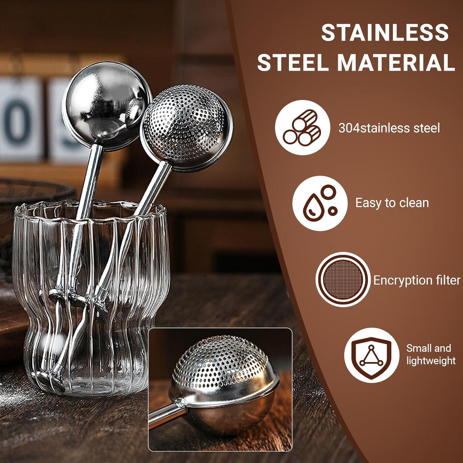 Set Doble de Herramientas de Cocina Hi-YomiLaugh - Colador y Tamiz