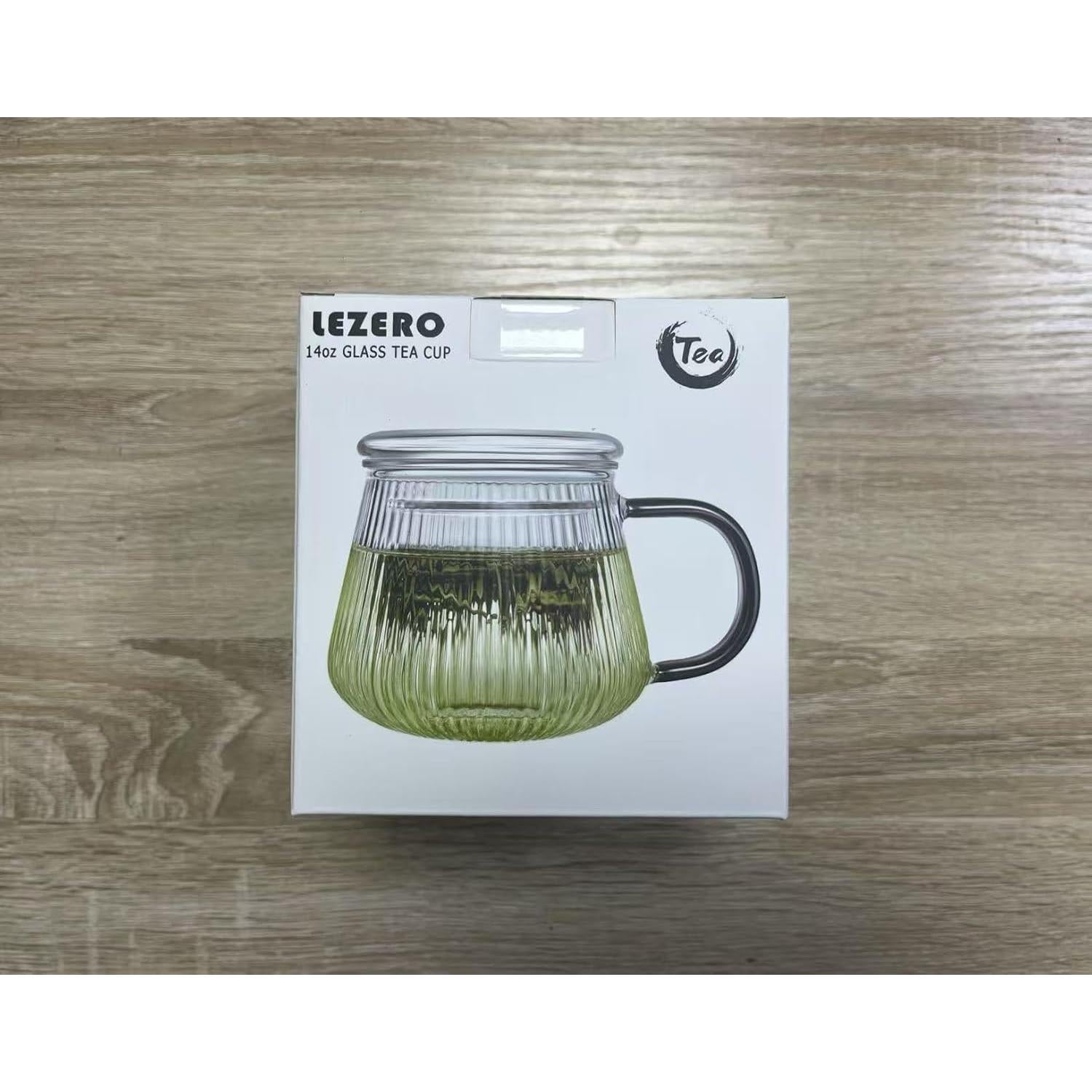 Taza Infusora de Té Lezero de Vidrio Borosilicato 414ml