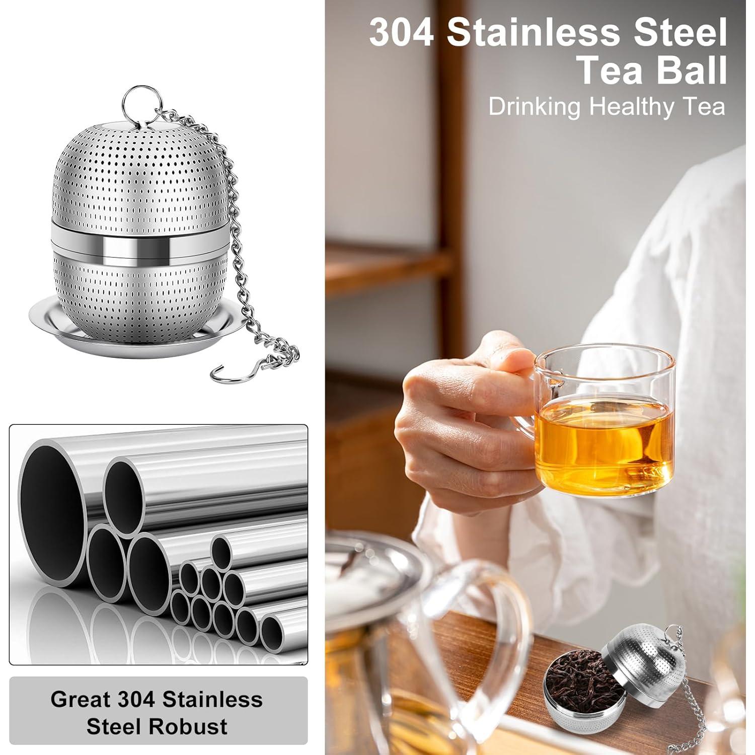 Infusor de Té Numola de Acero Inoxidable 304 con Bandeja