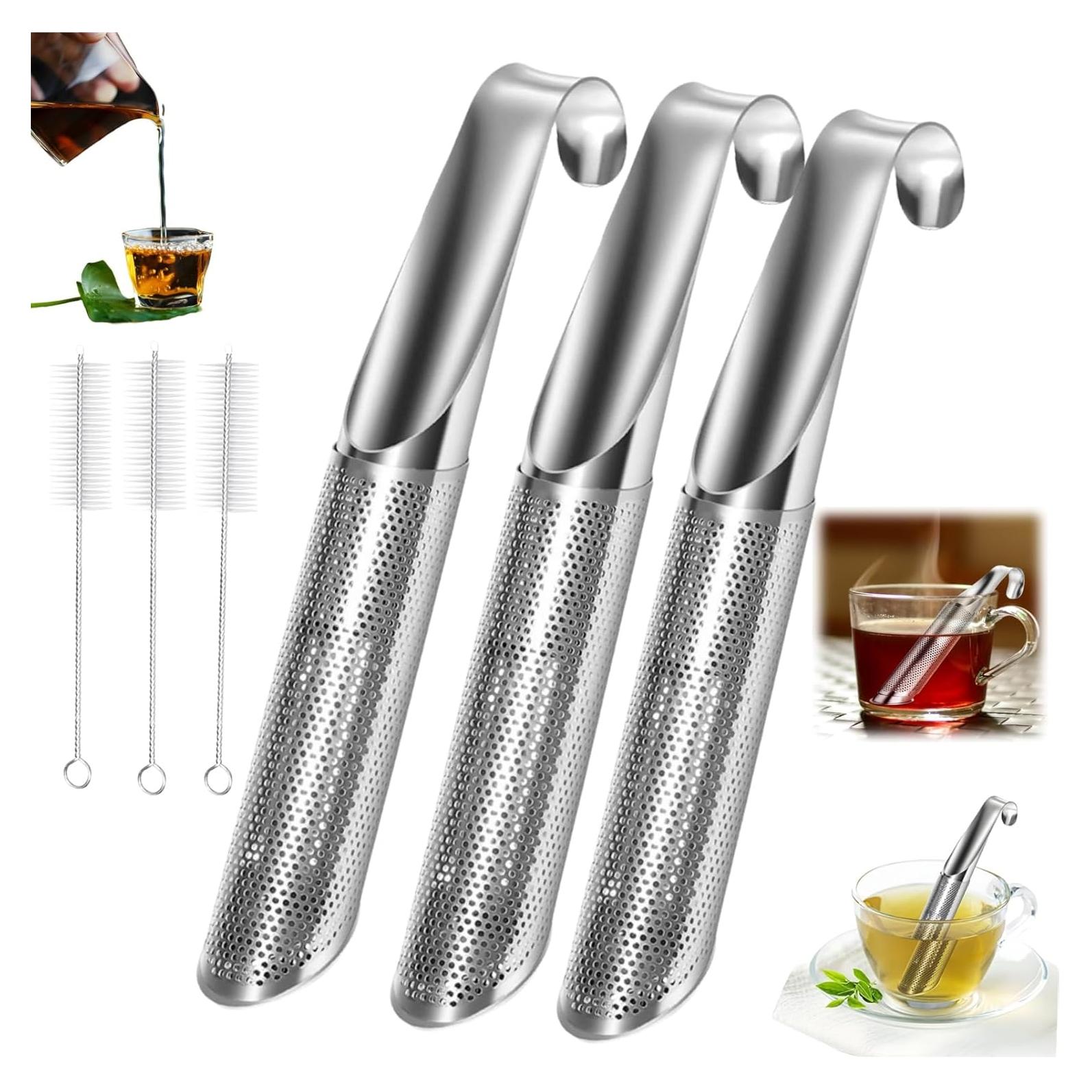 Infusores de Té Suelto Acero Inoxidable DSXHXXKG Set de 3