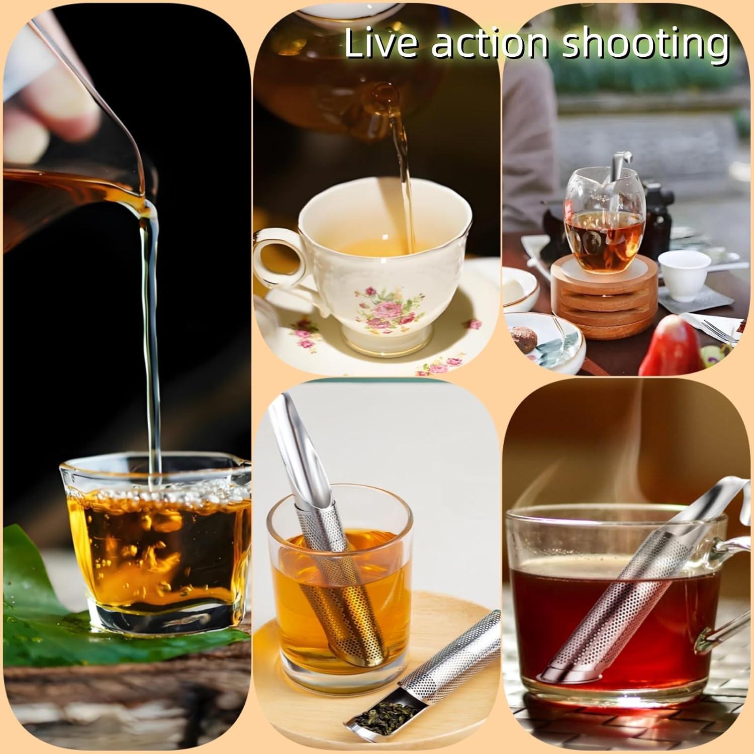 Infusores de Té Suelto Acero Inoxidable DSXHXXKG Set de 3