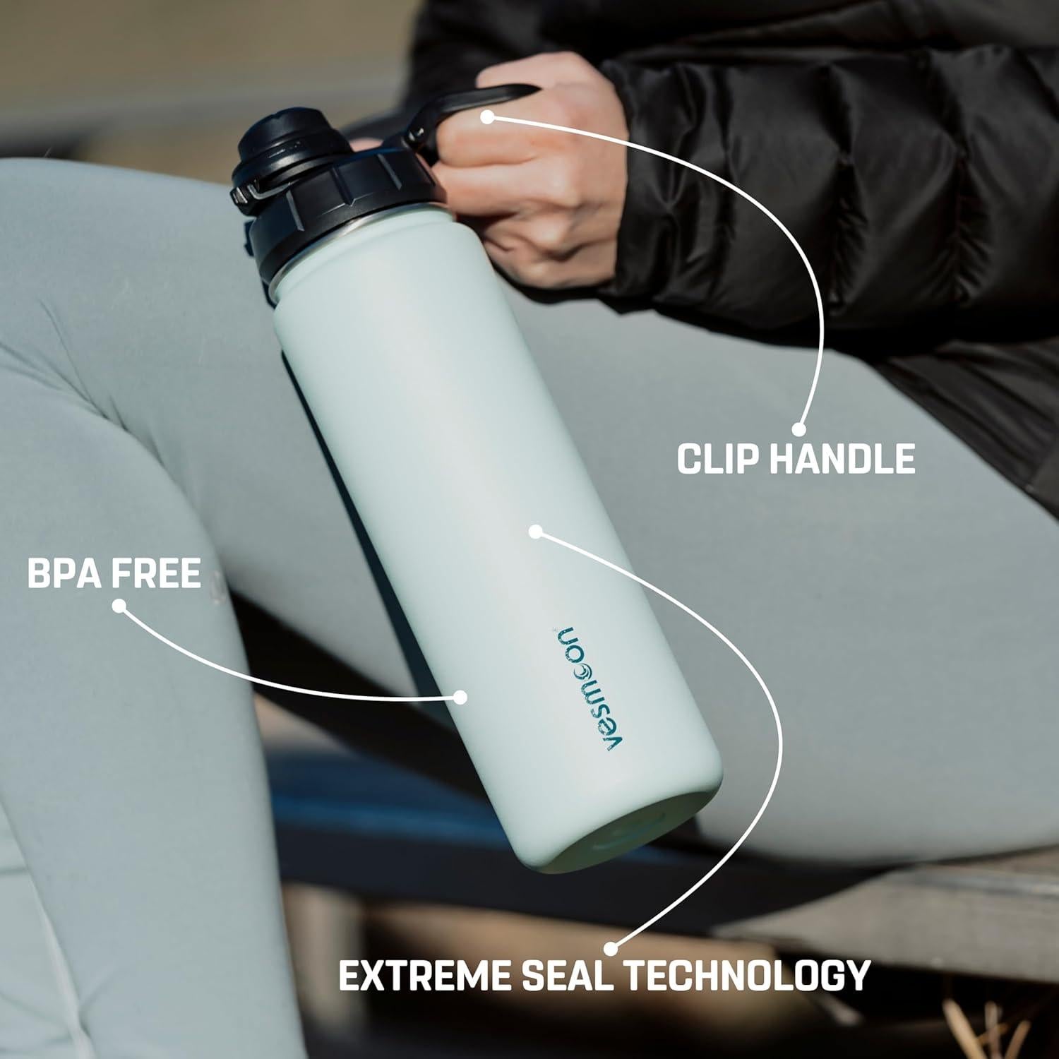 Botella de Infusión de Té Vesmoon Vessence 0.71 L Acero Inoxidable