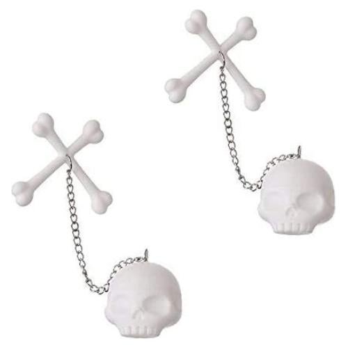 Infusor de Té Coolrunner Calavera Silicona 2 Pcs 4.6cm