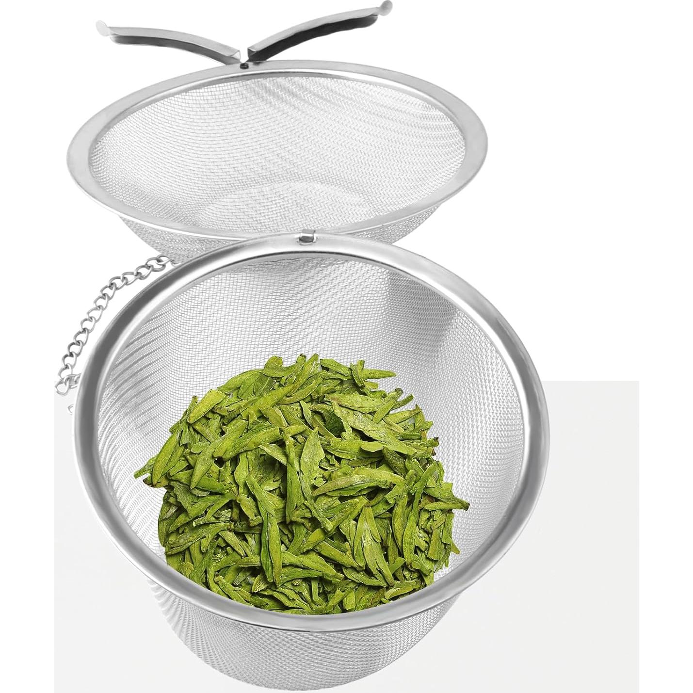 Set de 5 Infusores de Té ZOENHOU Acero Inoxidable 4.6-10.9 cm