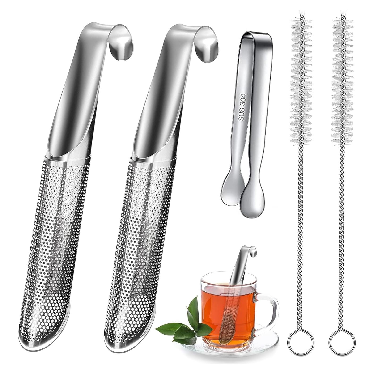 Paquete de 2 Infusores de Té HOSMLI Acero Inoxidable 12.7 cm