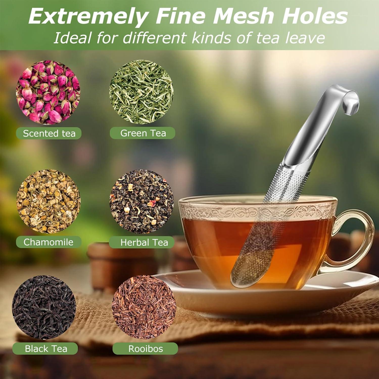 Paquete de 2 Infusores de Té HOSMLI Acero Inoxidable 12.7 cm