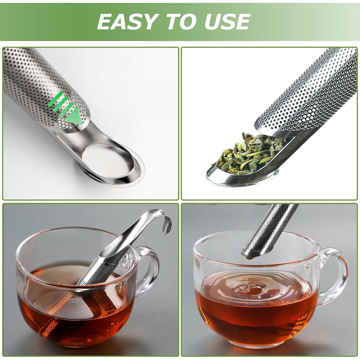 Paquete de 2 Infusores de Té HOSMLI Acero Inoxidable 12.7 cm