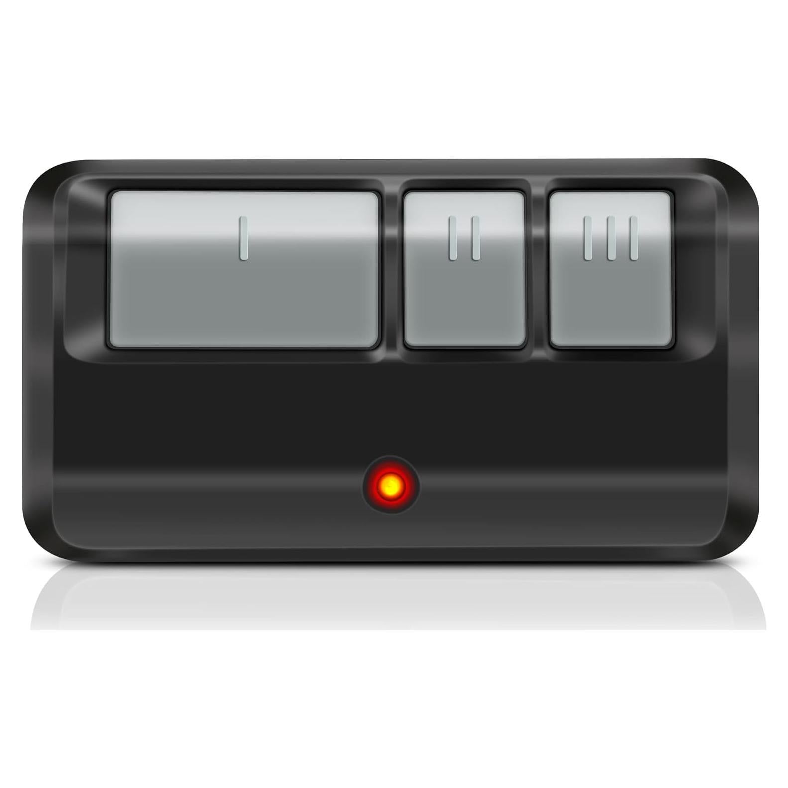 Control Remoto de Puerta de Garaje CreaCity 893LM Universal Negro