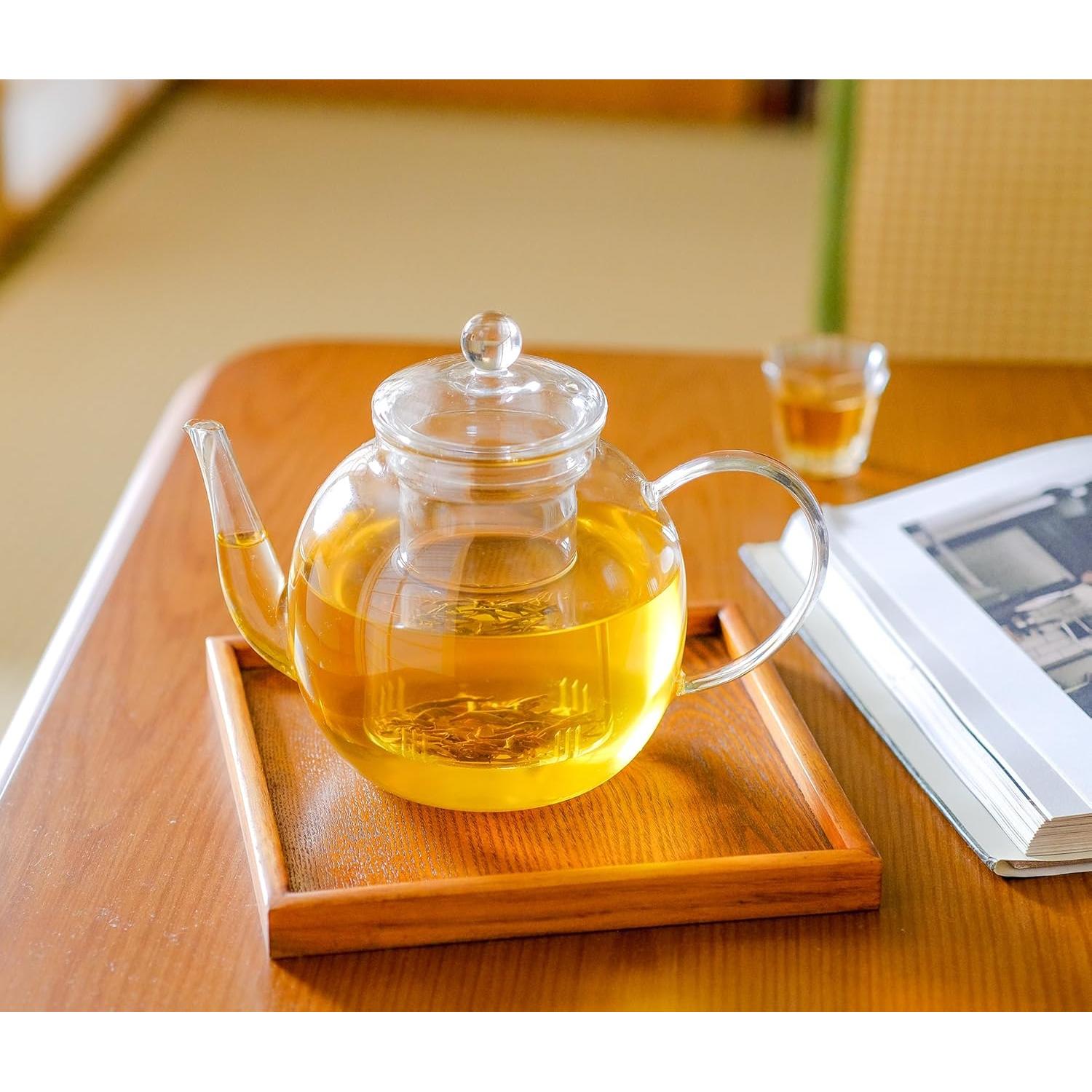 Tetera de Vidrio Borosilicato Wlasss 1530 ml con Infusor