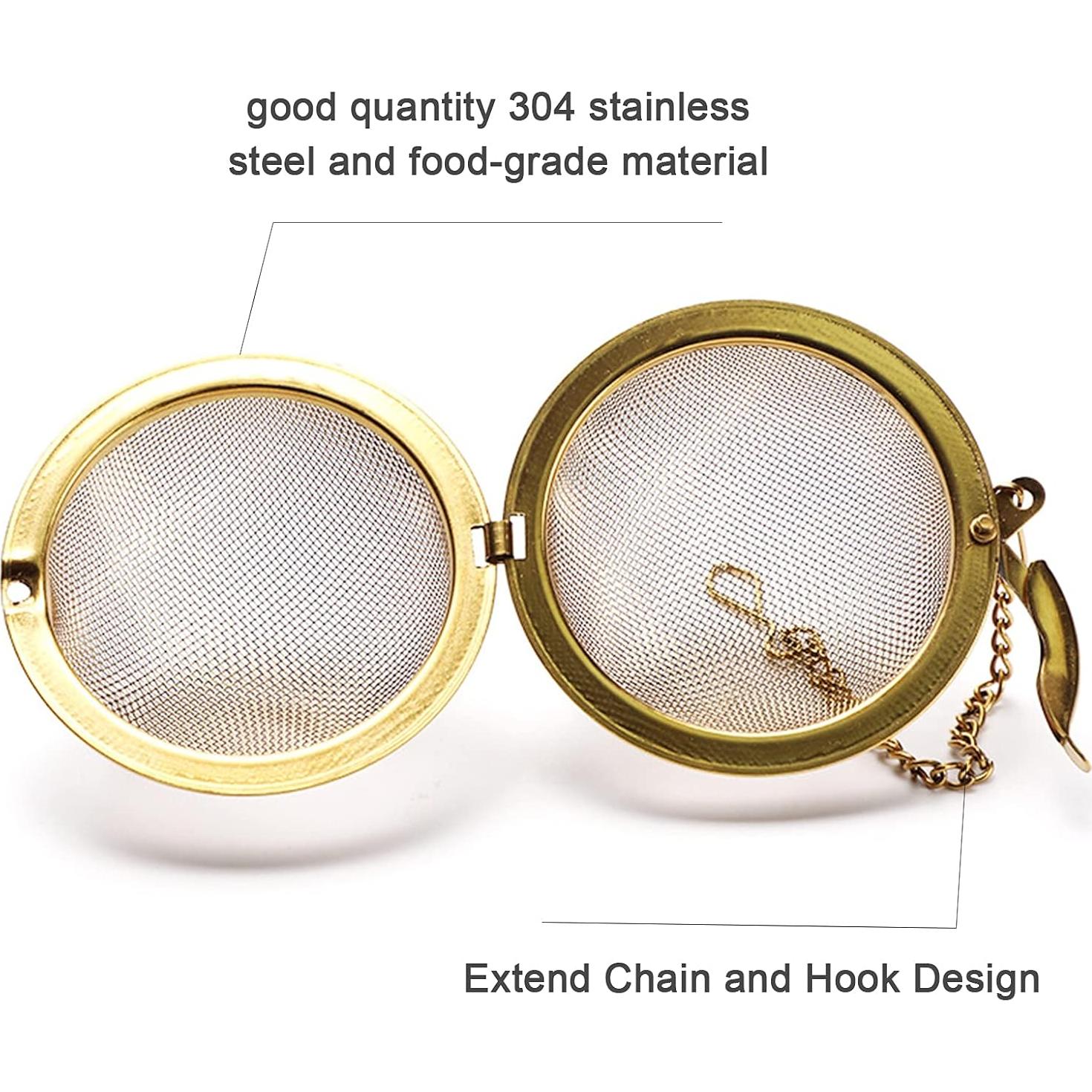 Infusor de Té HSP-HSWITI de Acero Inoxidable - 2 Piezas