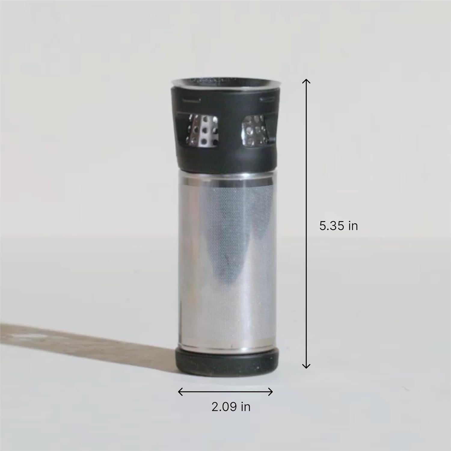 Infusor de Té Fellow Carter con Taza 16 oz - Acero Inoxidable