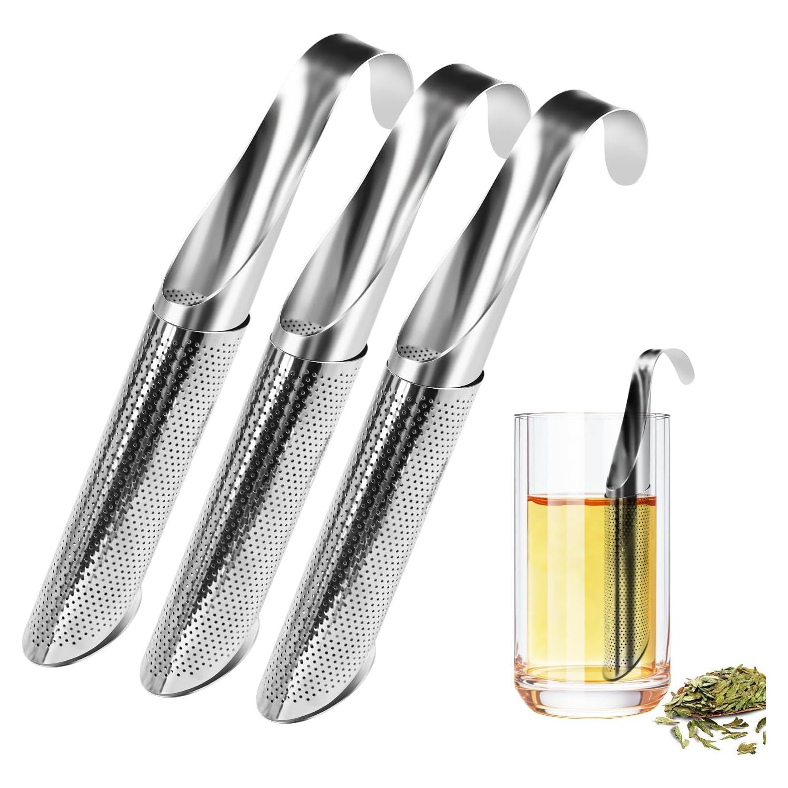 Paquete de 3 Infusores de Té Acero Inoxidable Wahijihe