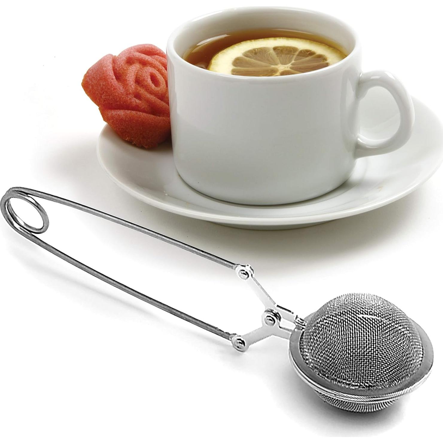 Infusor de Té de Acero Inoxidable Norpro 16cm Redondo