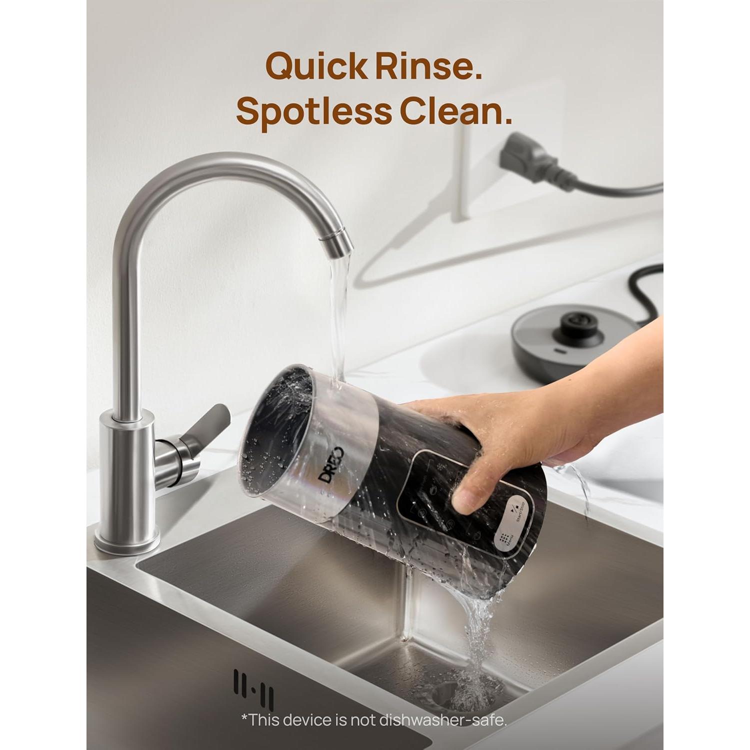 Espumador de Leche Dreo DR-KMF002 8-en-1 270ml Eléctrico