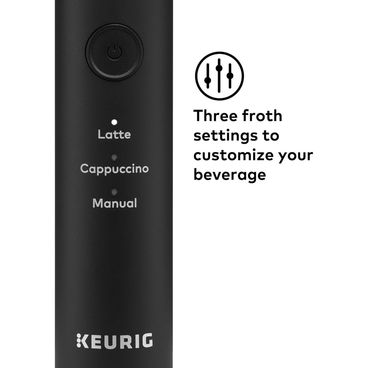 Espumador de Leche Keurig SimpleCafé 354ml 3 Configuraciones