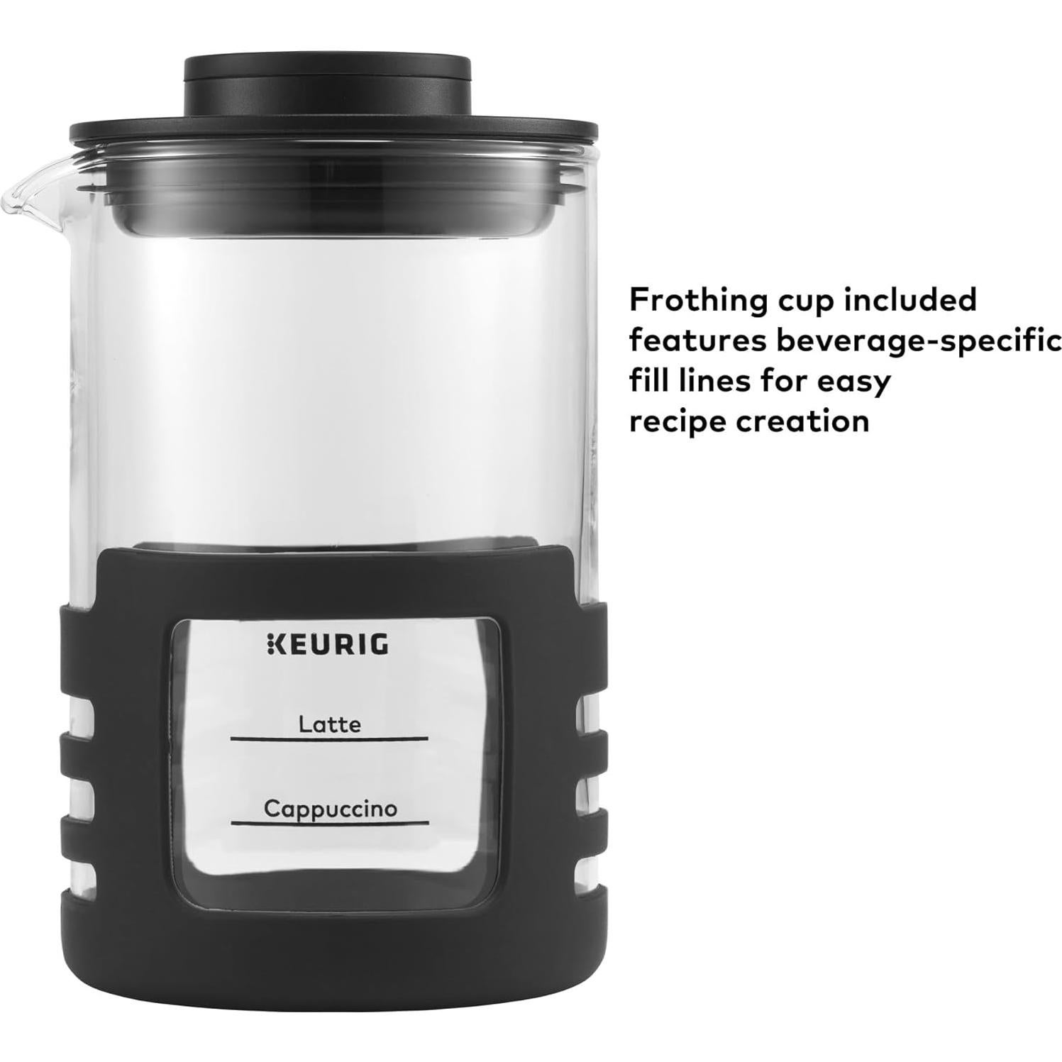 Espumador de Leche Keurig SimpleCafé 354ml 3 Configuraciones