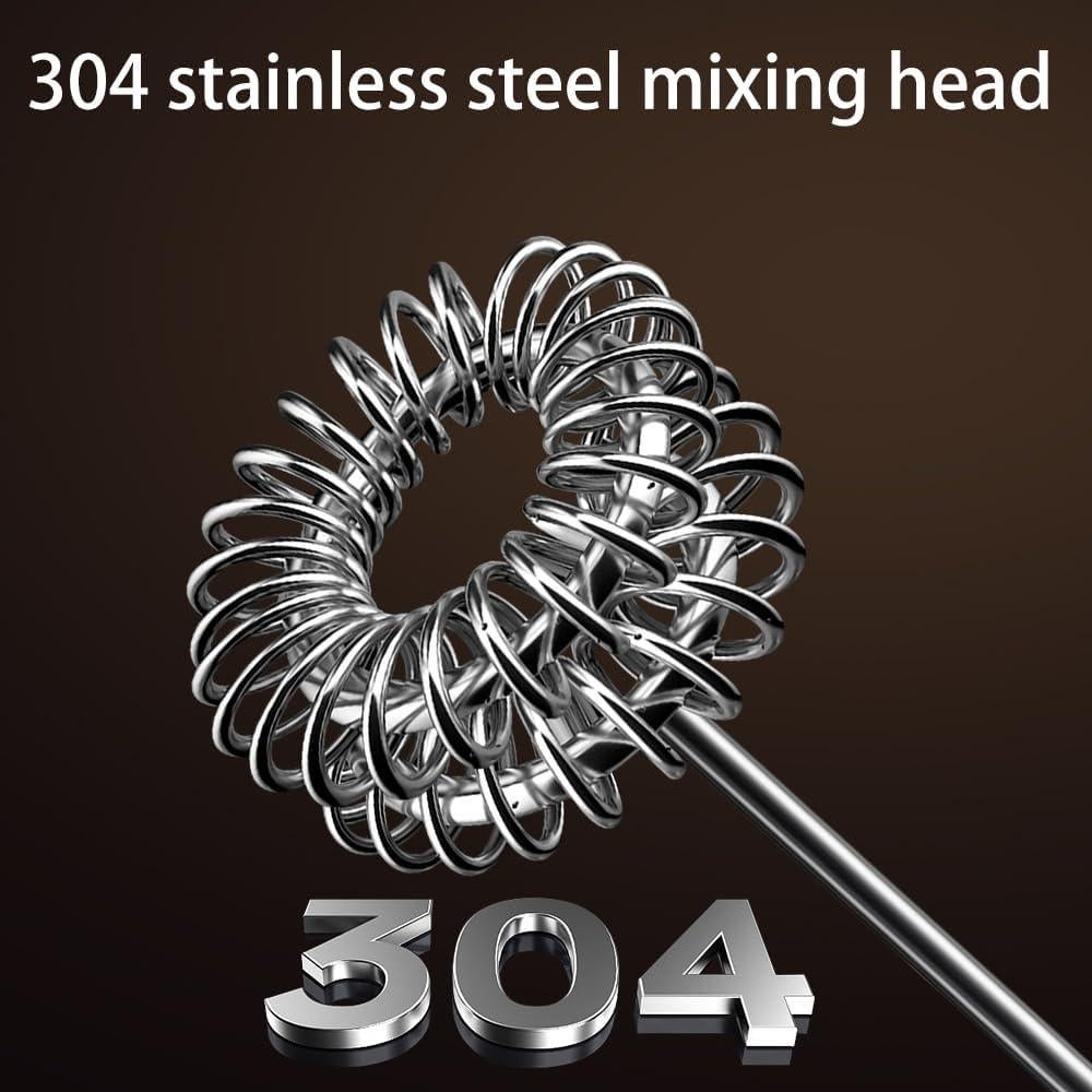 Espumador de Leche Eléctrico Rukico X-I-W Acero Inoxidable