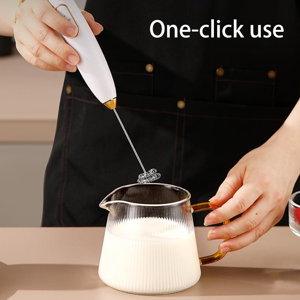 Espumador de Leche Eléctrico Rukico X-I-W Acero Inoxidable