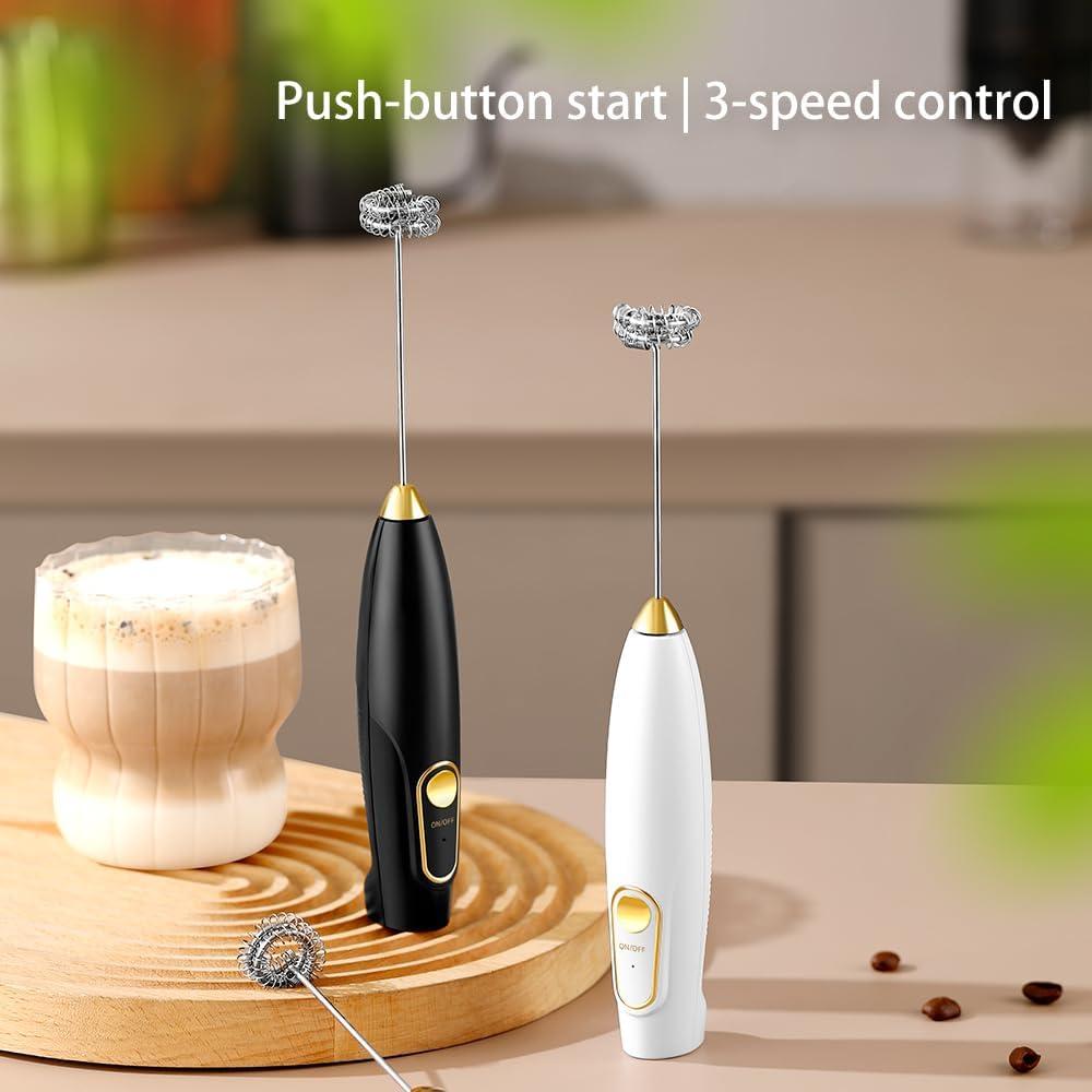 Espumador de Leche Eléctrico Rukico X-I-W Acero Inoxidable