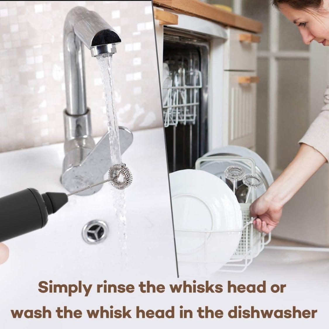 Espumador de Leche Eléctrico VOMELON Portátil 3 Velocidades Verde