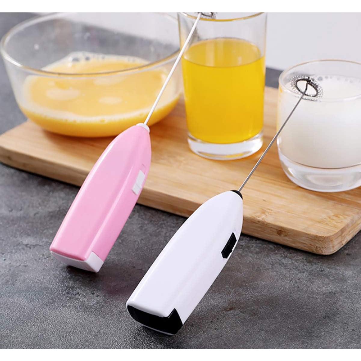 Espumador de Leche Eléctrico UpTuoLi Mini 19.5cm Blanco